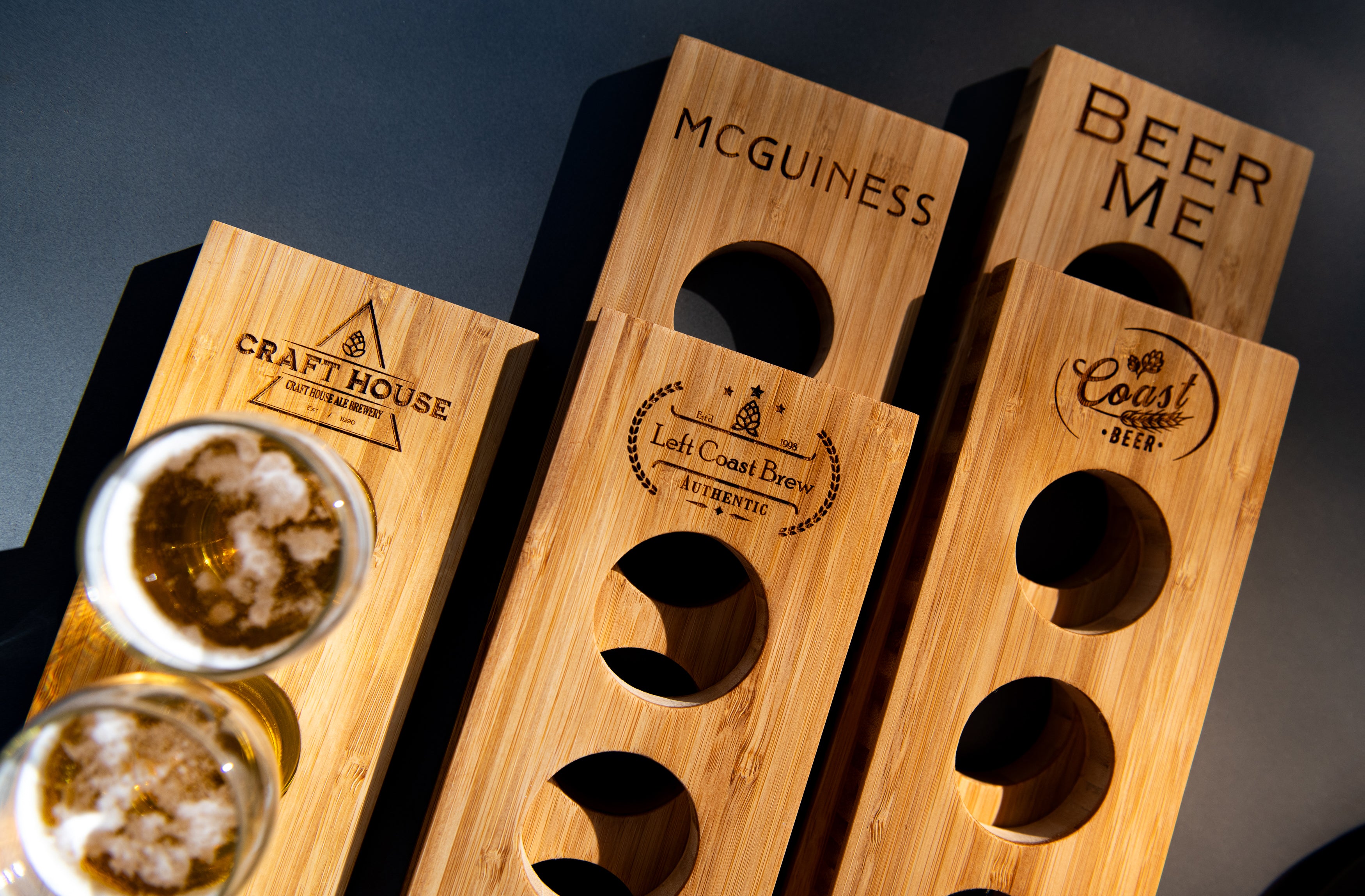 Personalized Beer or Tequila Flight