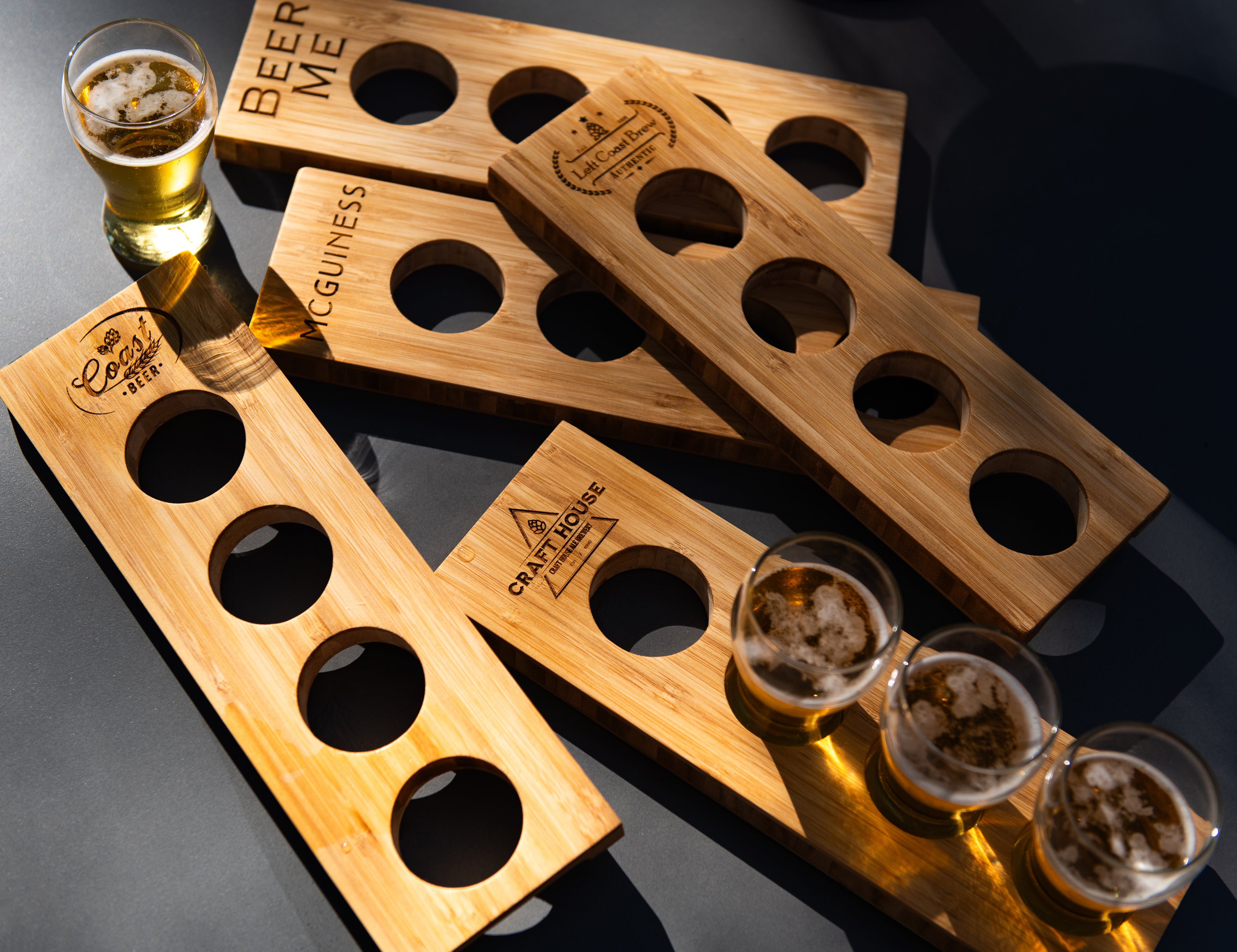 Personalized Beer or Tequila Flight