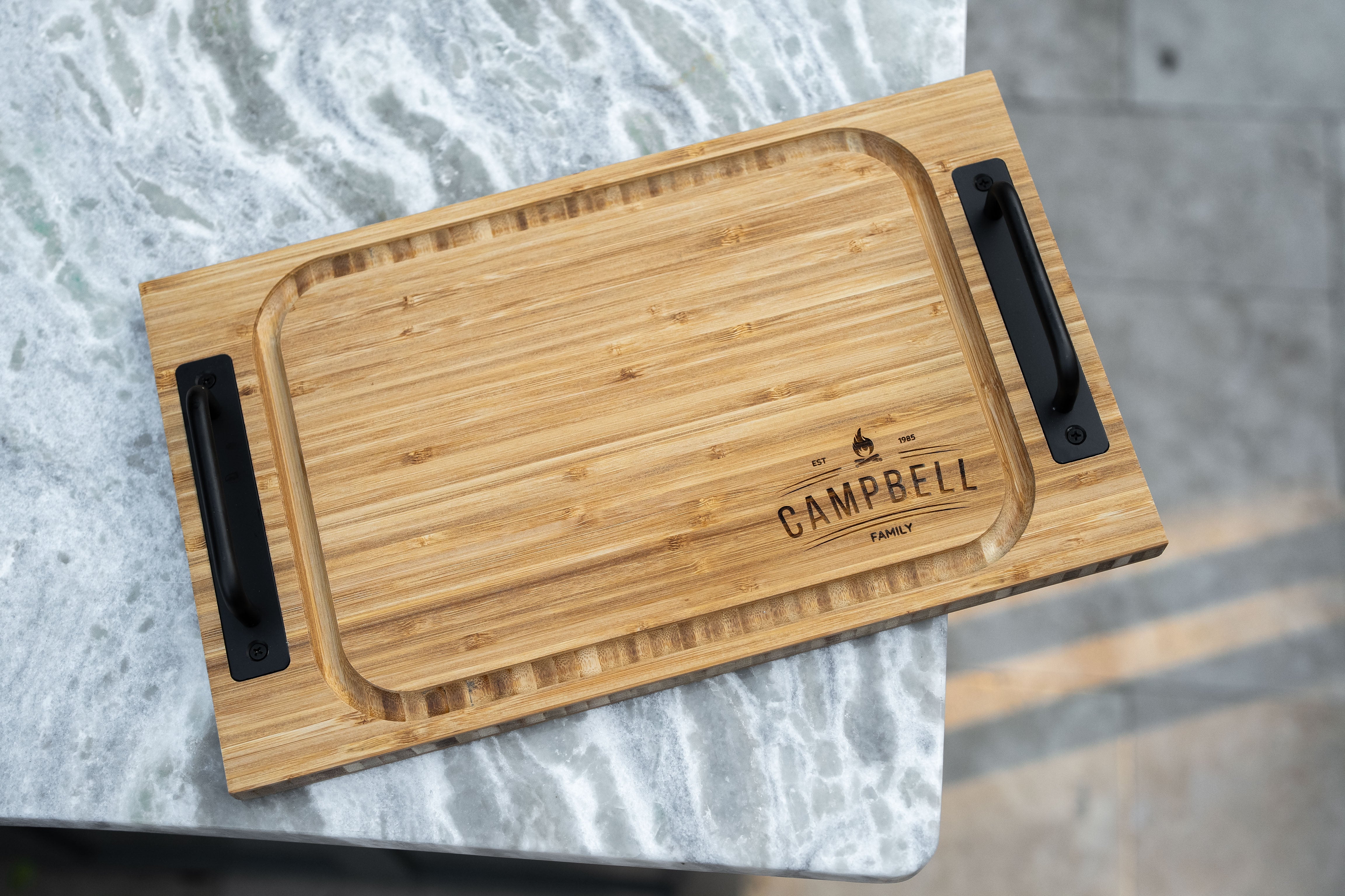 Personalized BBQ Board and Serving Tray