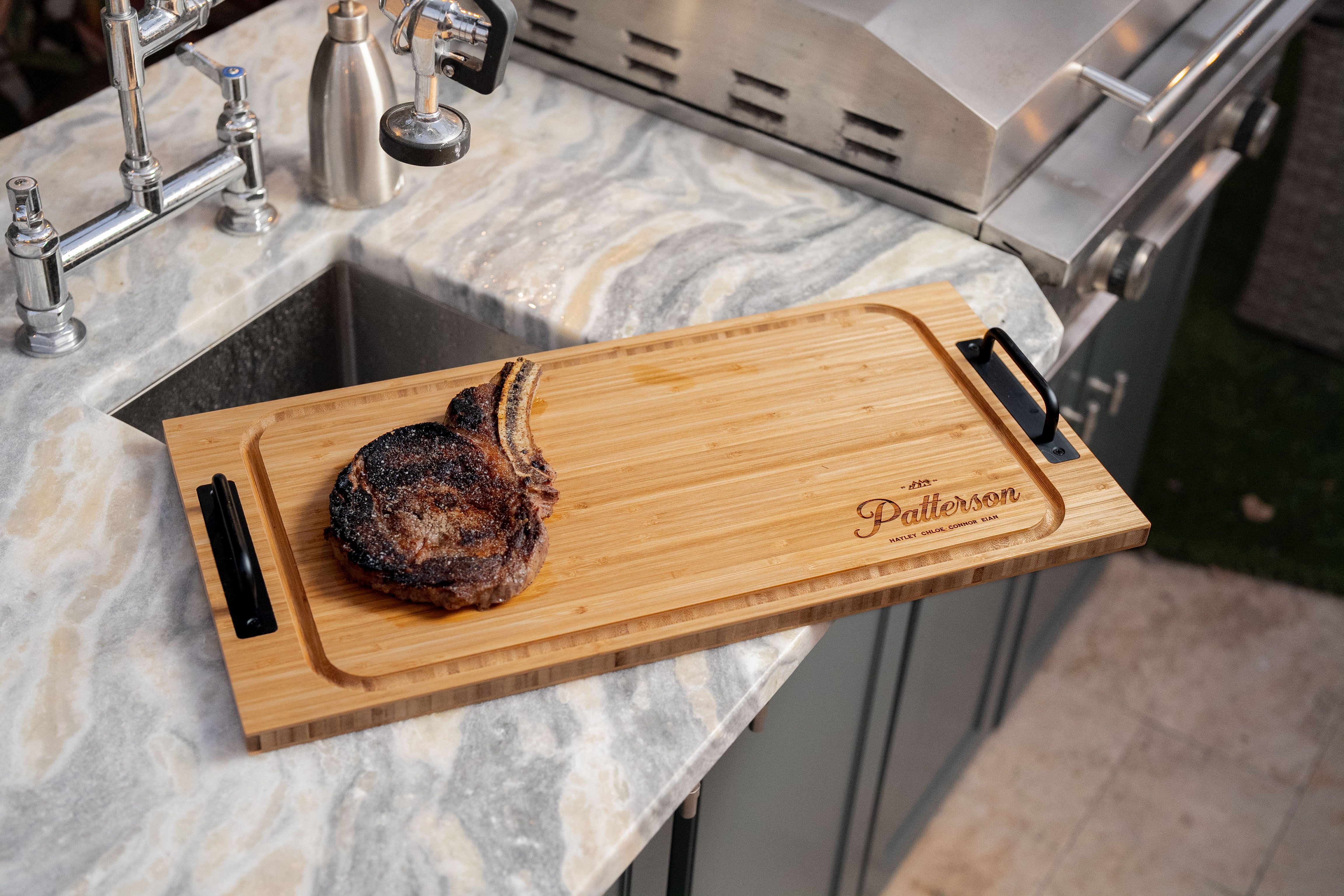 Personalized BBQ Board and Serving Tray