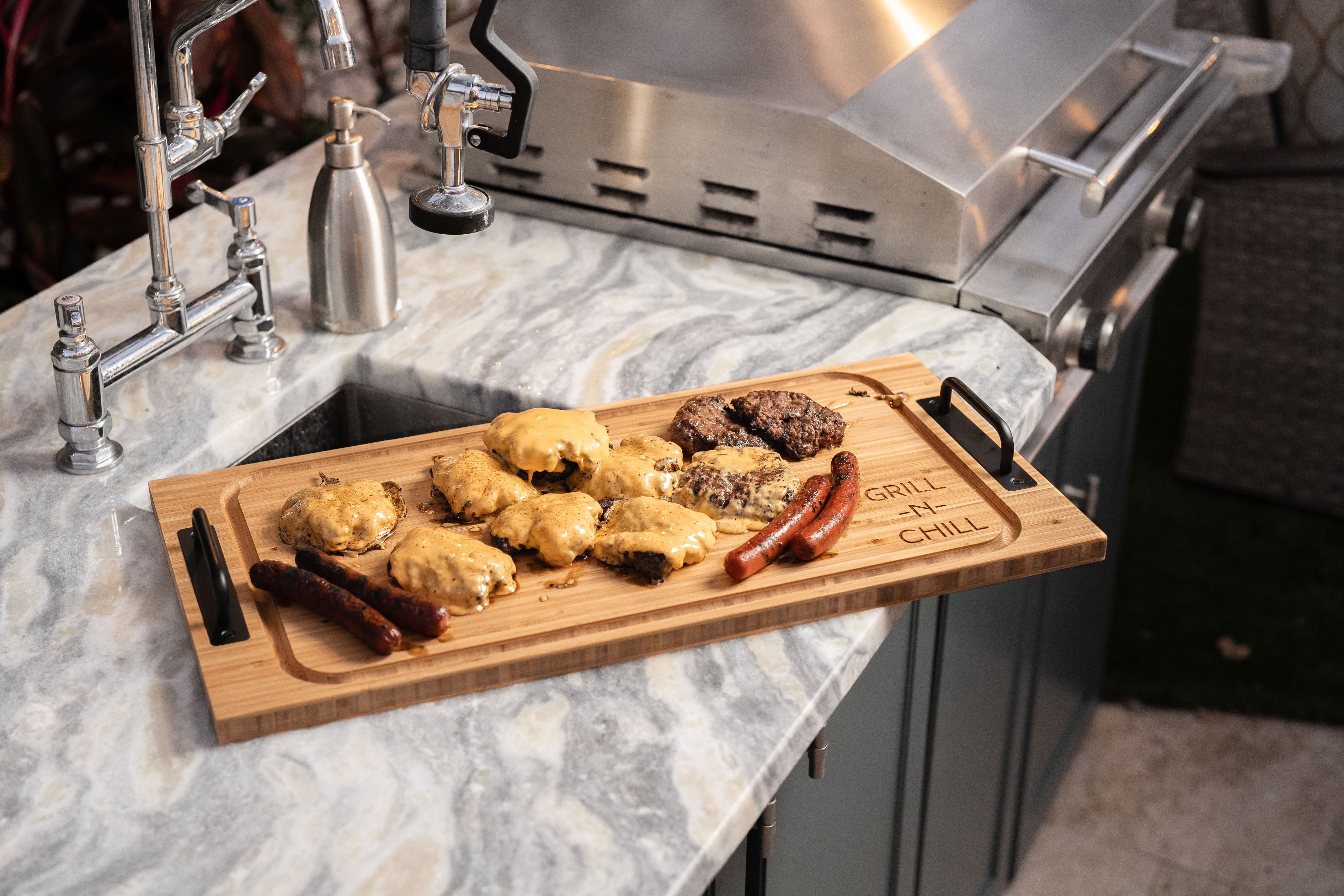Personalized BBQ Board and Serving Tray