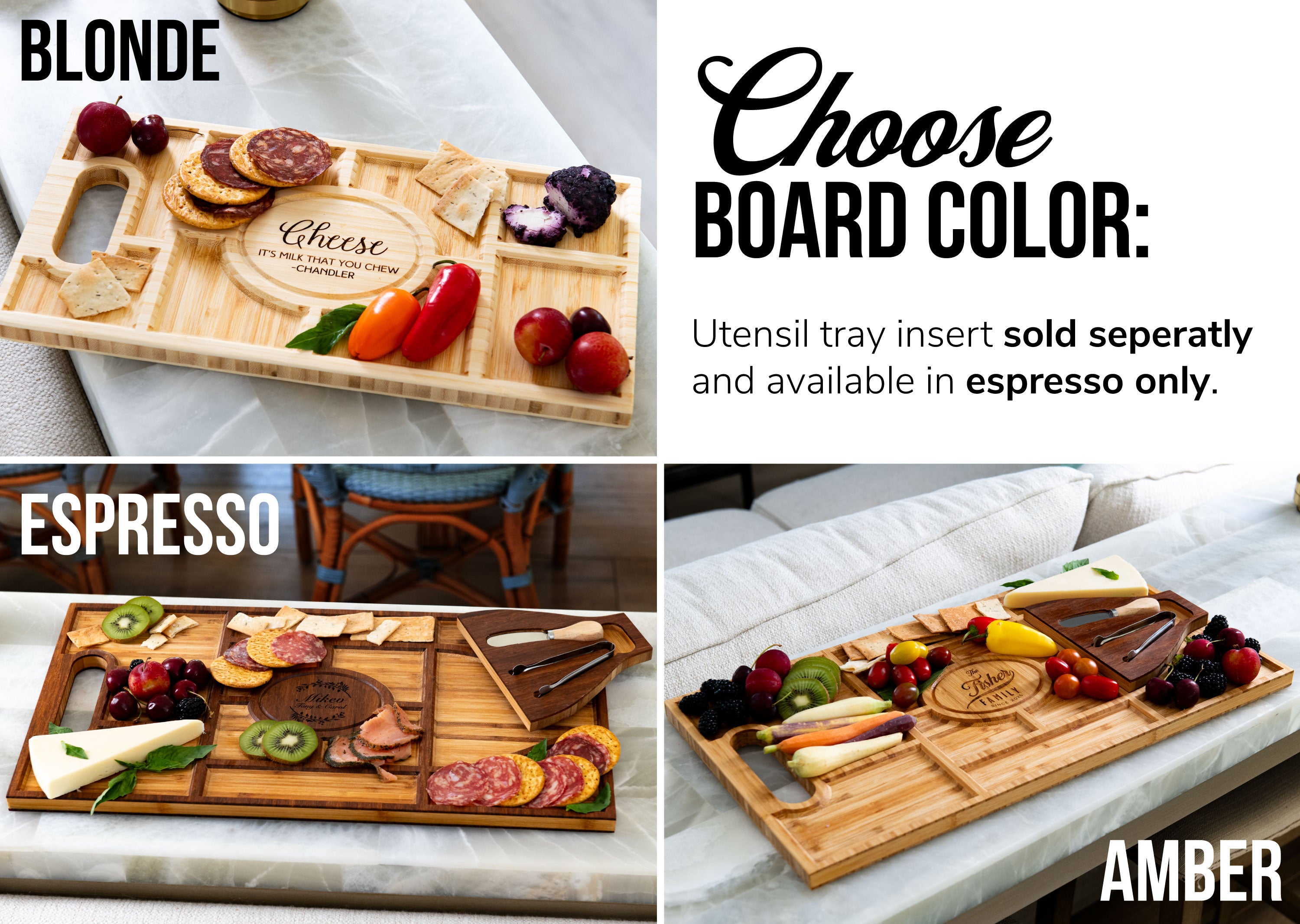 Personalized Charcuterie Planks