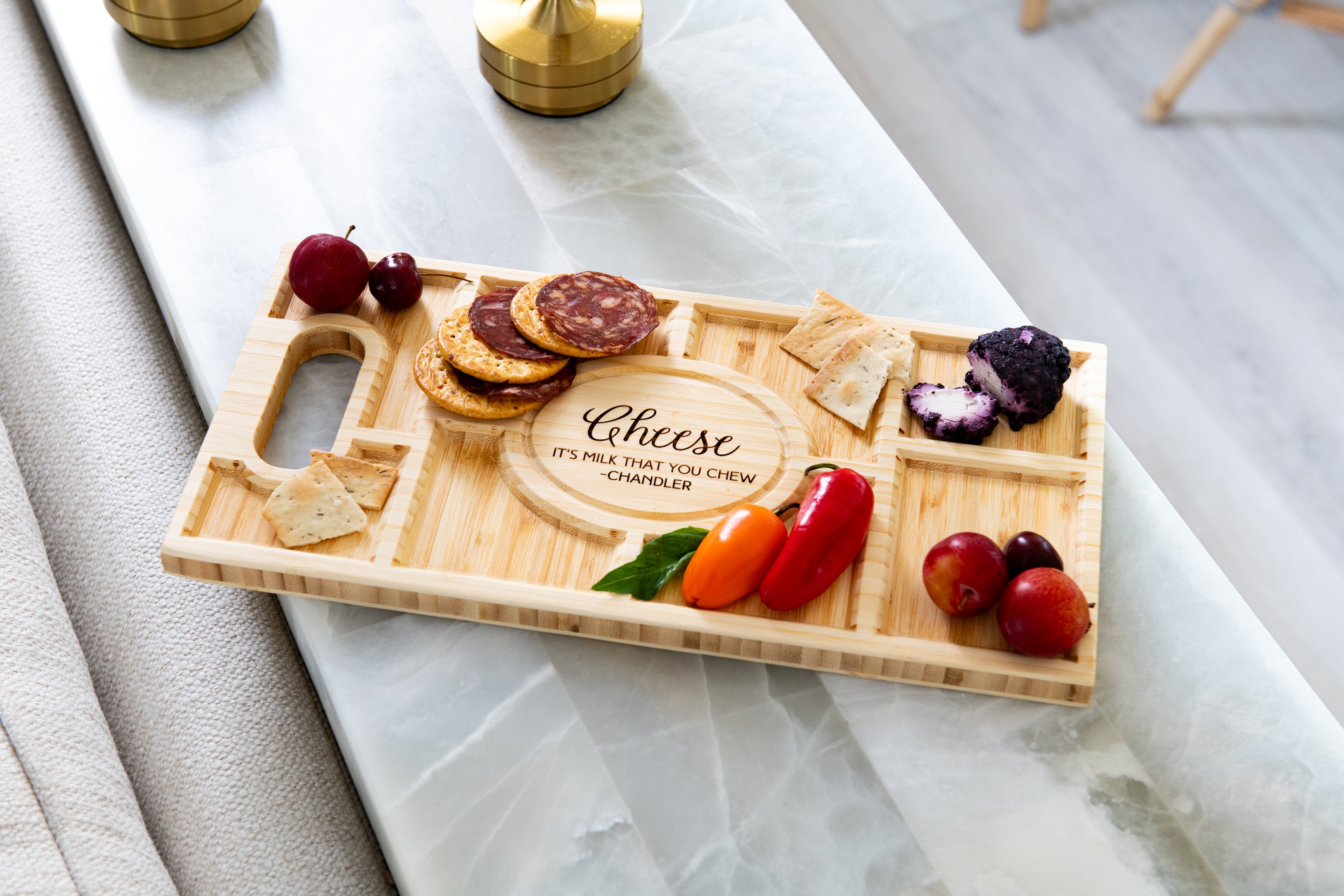 Beer Flight and Charcuterie Plank Gift Set