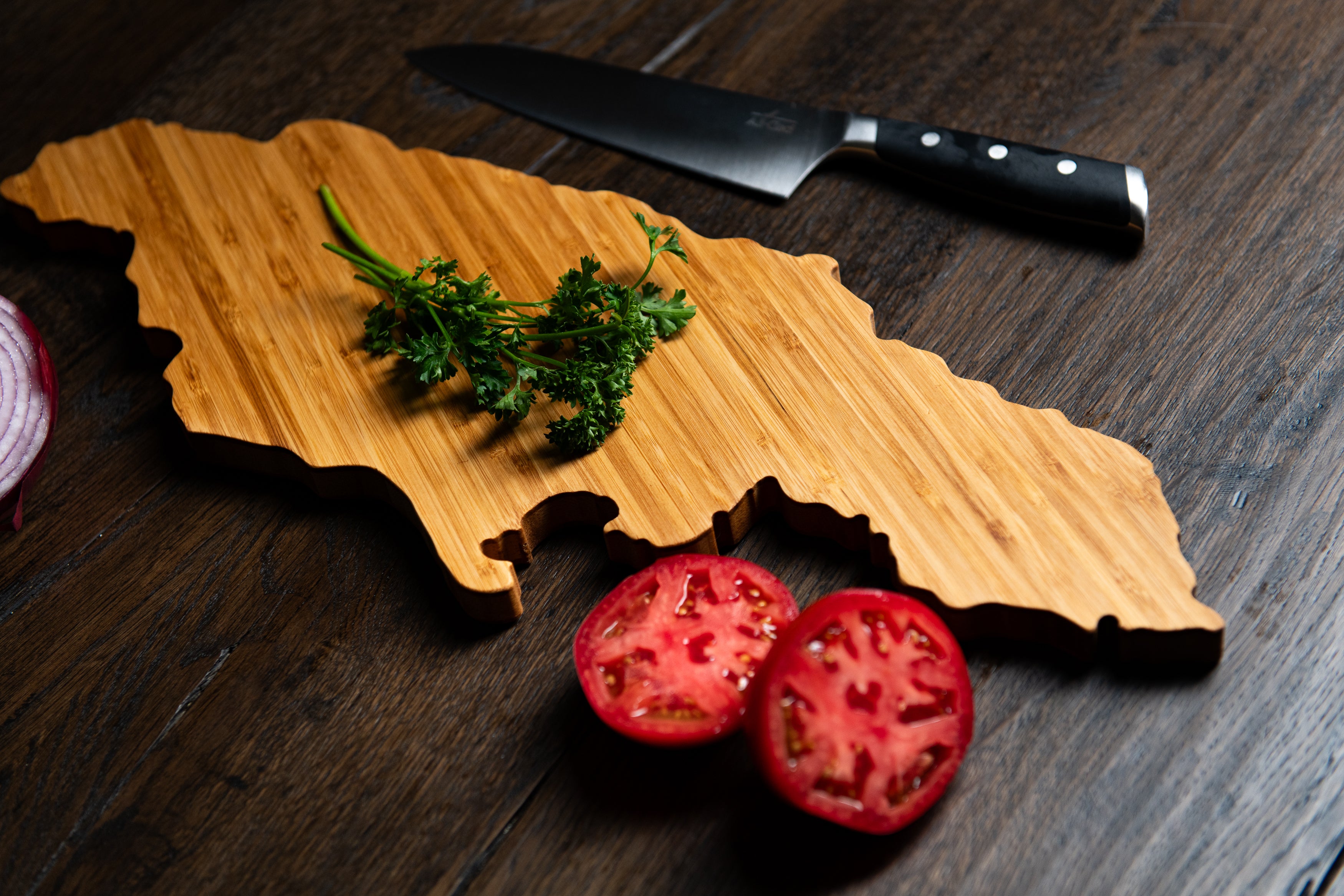 Personalized Country Shaped Cutting Boards
