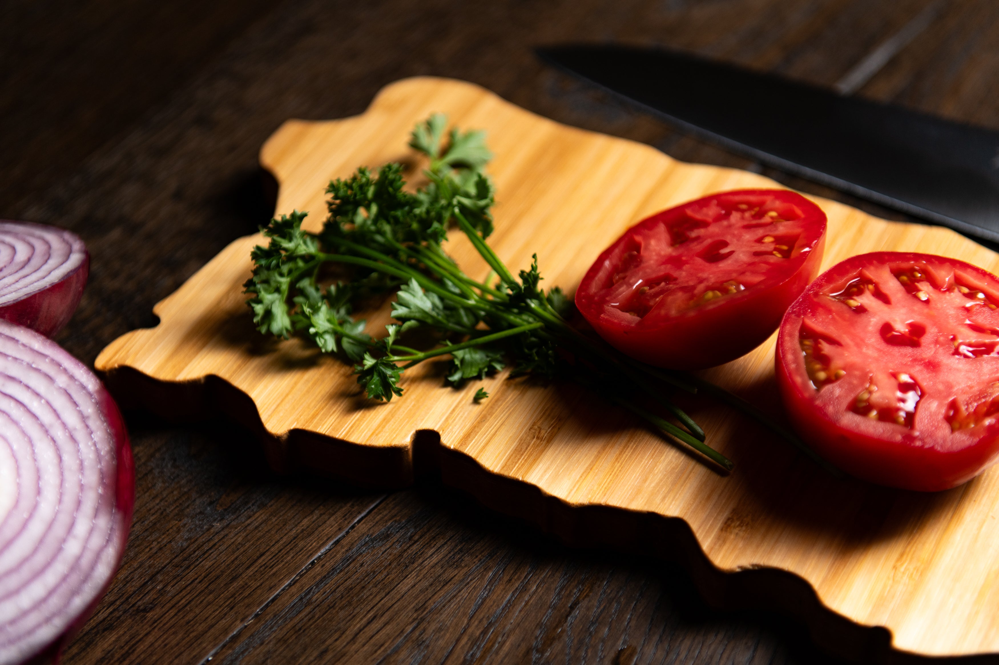 Personalized Country Shaped Cutting Boards