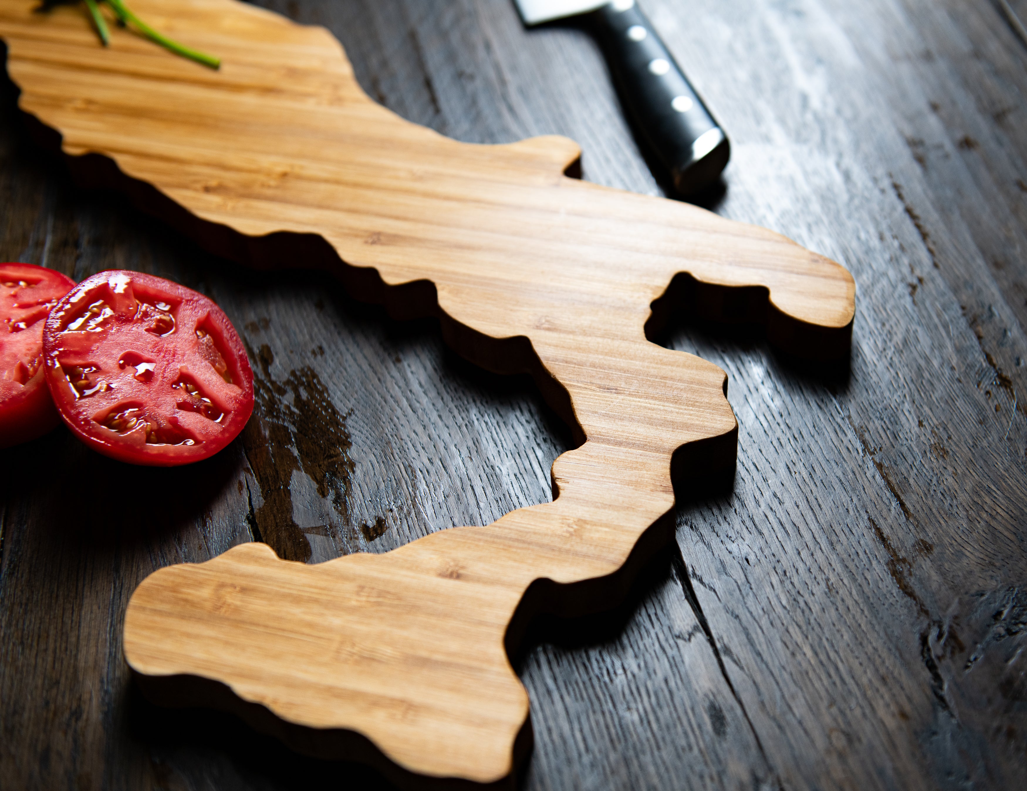Personalized Country Shaped Cutting Boards