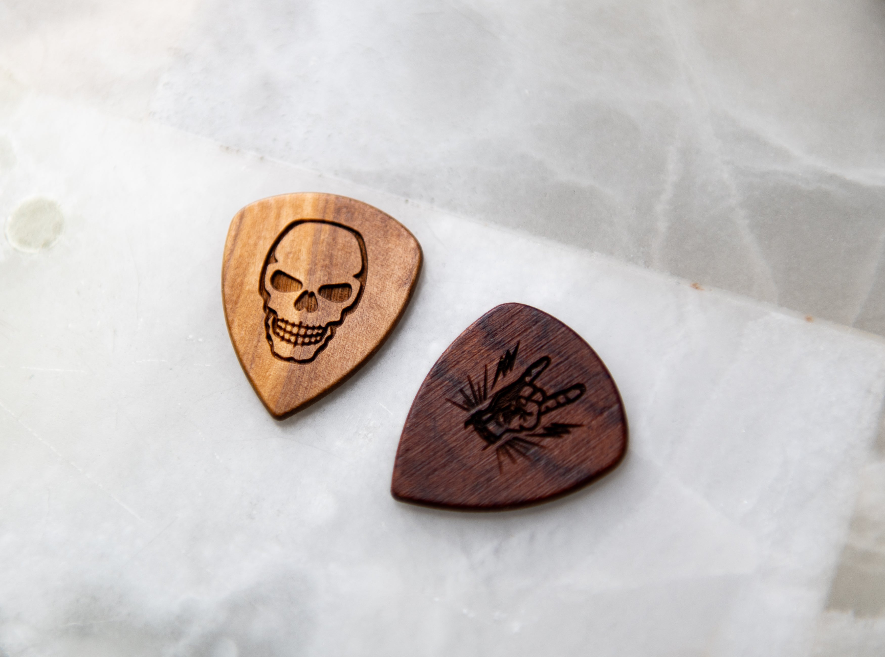 Personalized Guitar Picks with Case