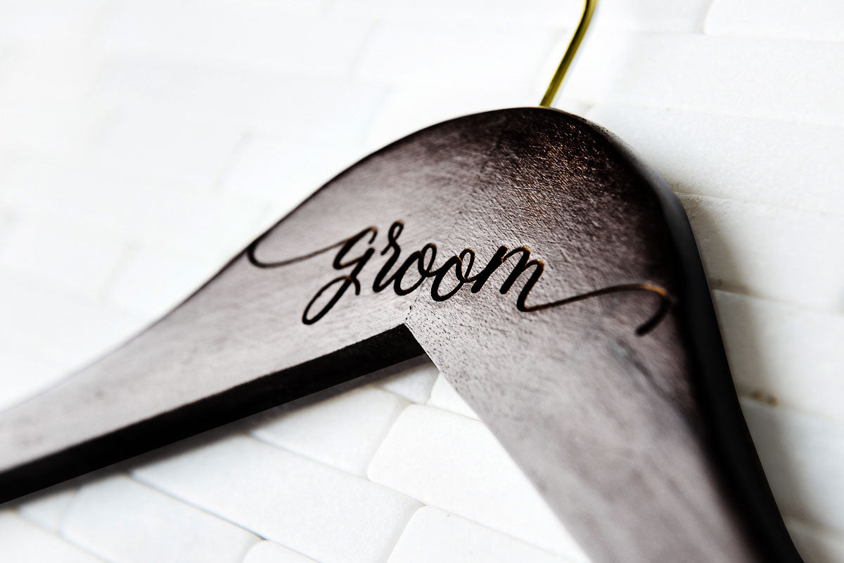 Personalized Engraved Wedding Dress Hangers