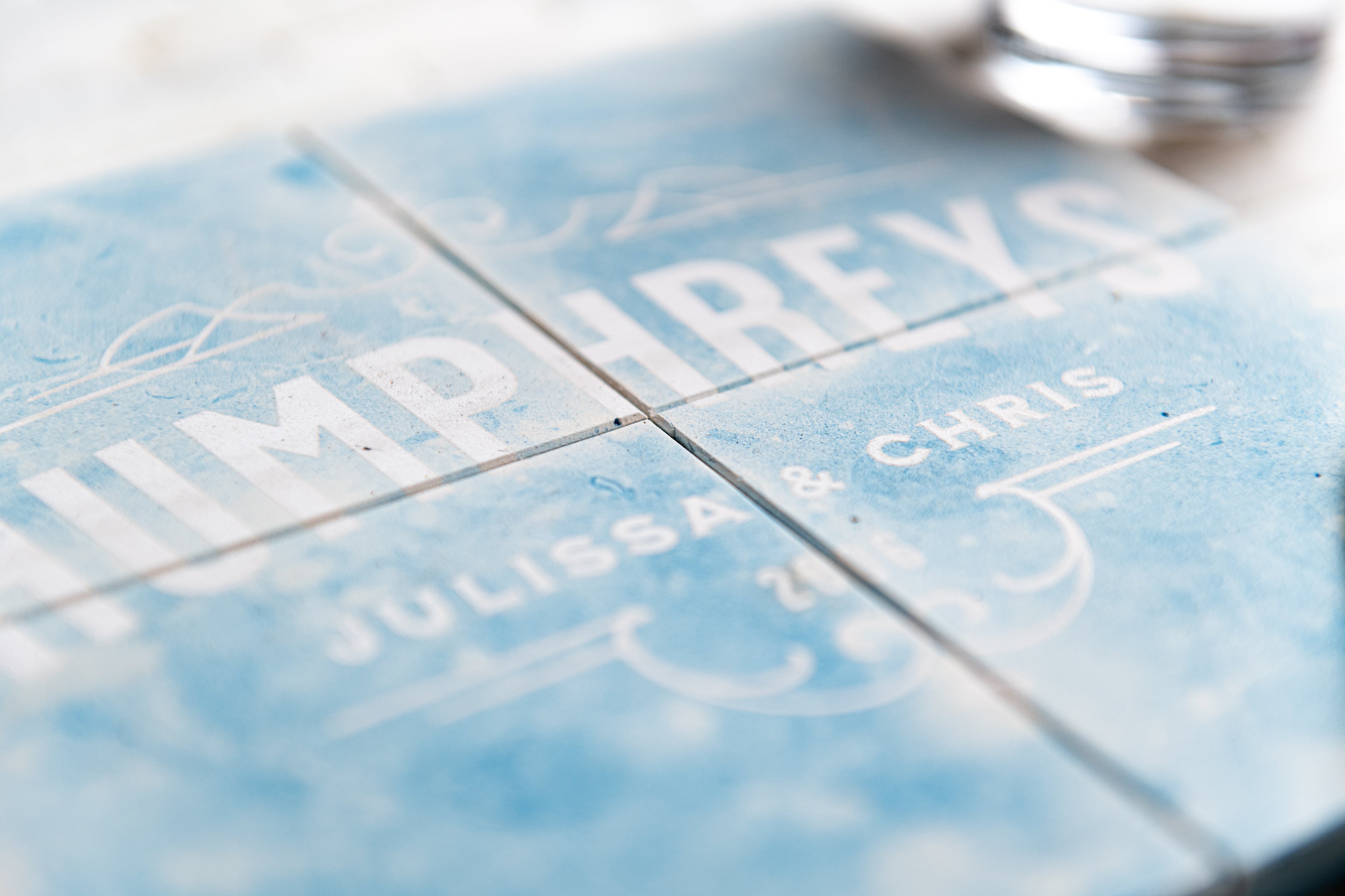 Limestone Personalized Coasters