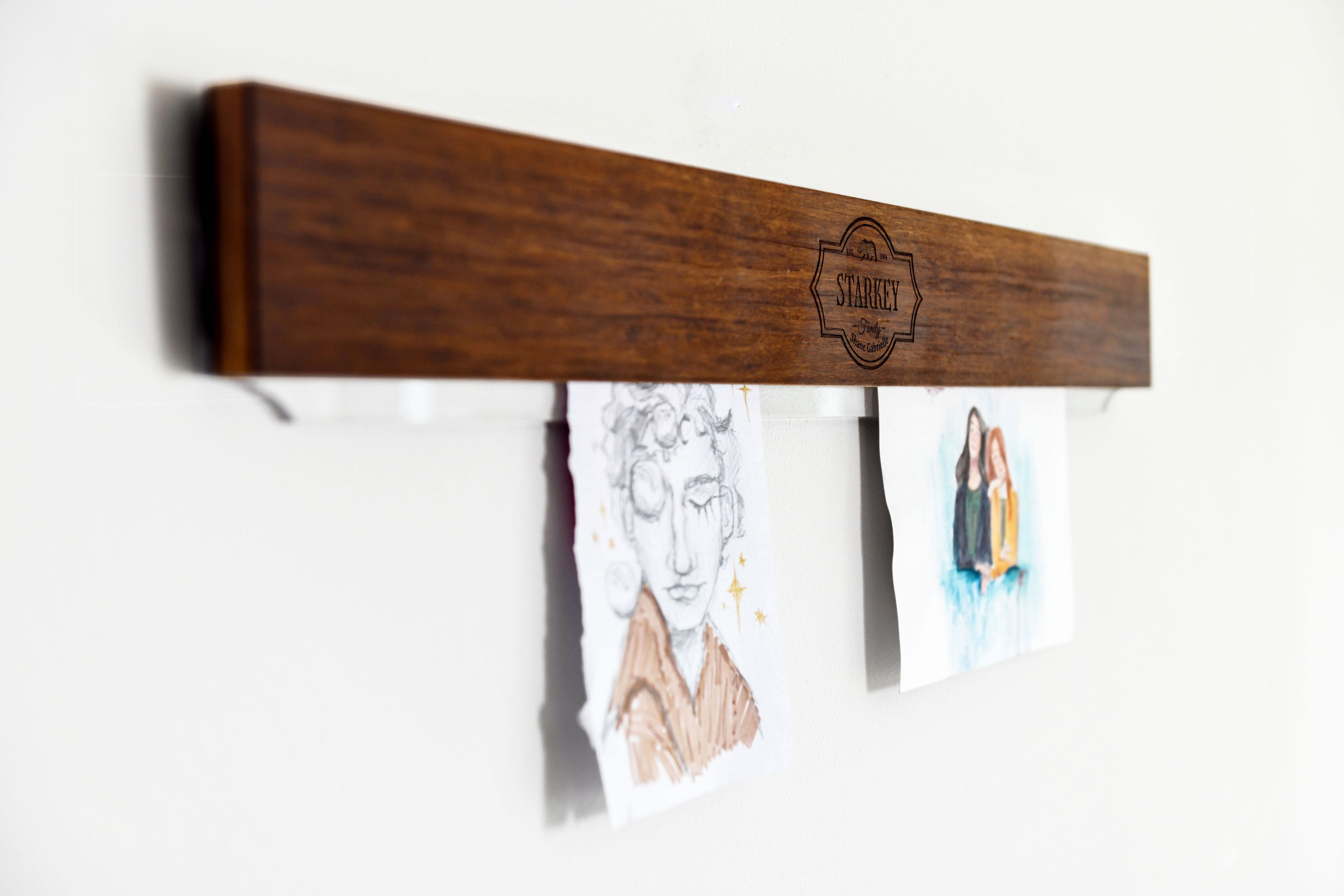 Personalized Minimalist Gallery Bar