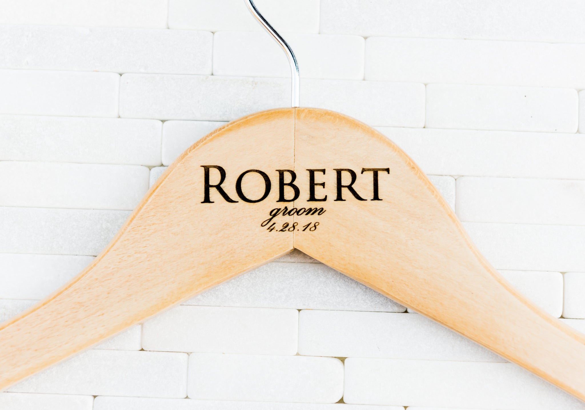 Personalized Engraved Wedding Dress Hangers