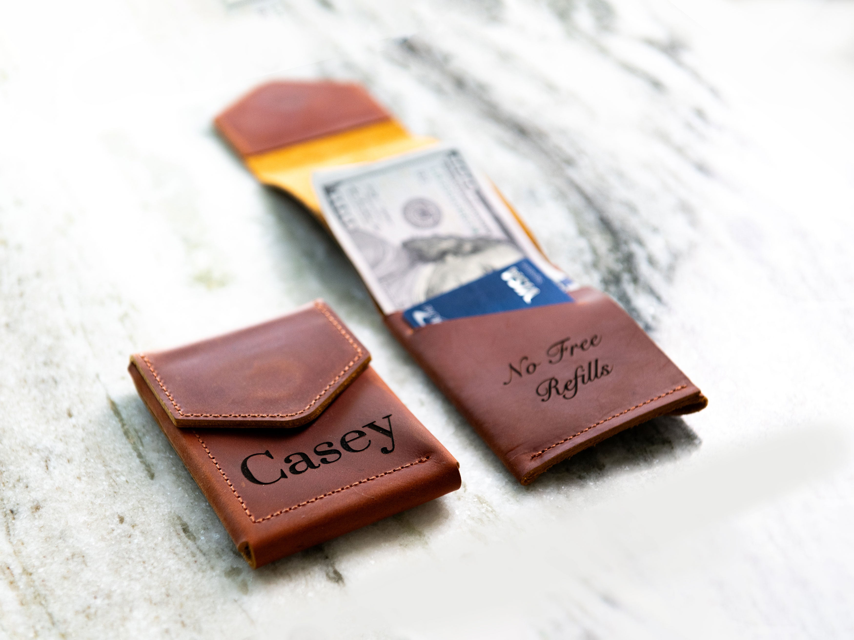 Personalized Saddle Wallet