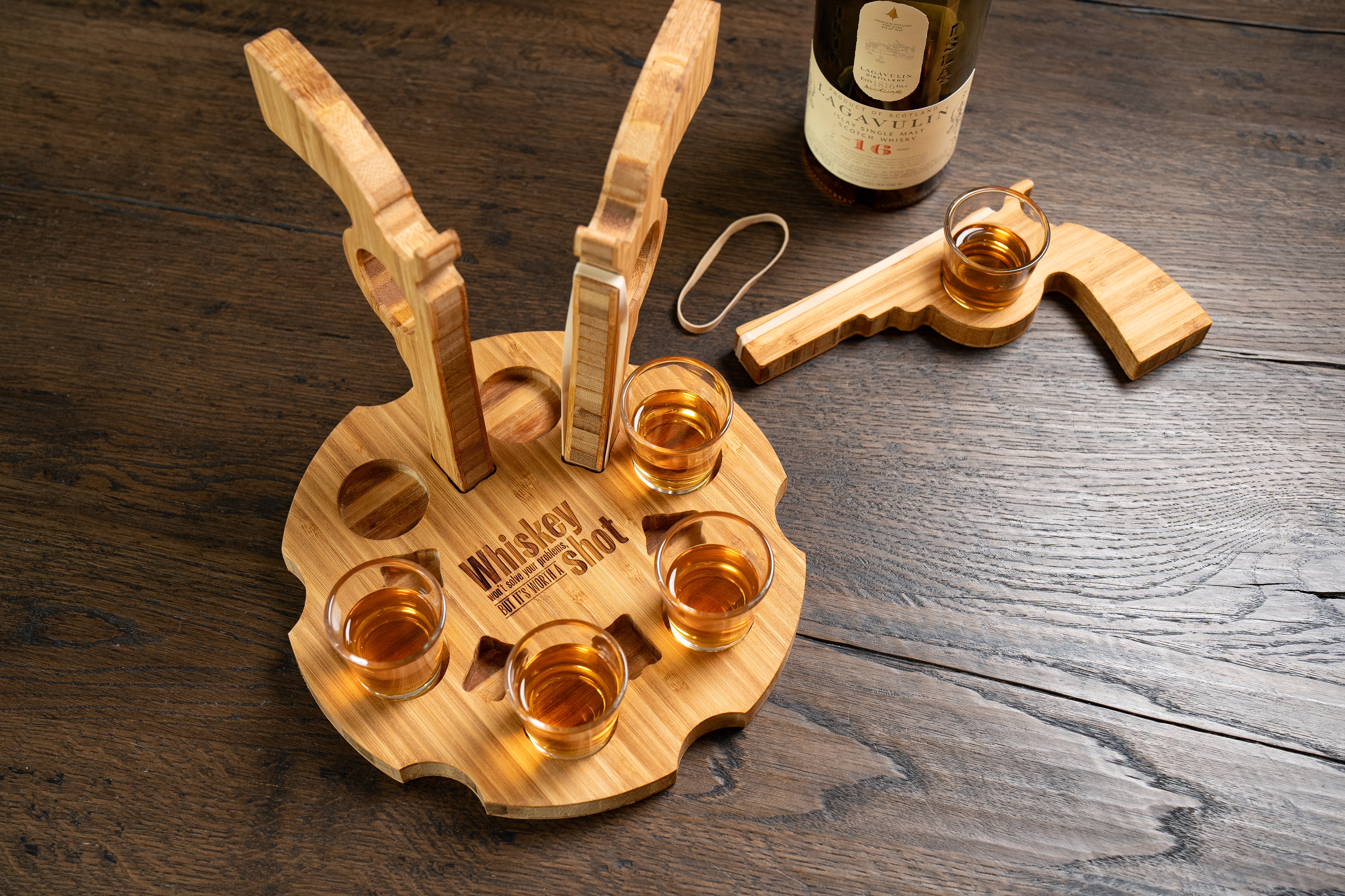 Six Shooter and Shoot Your Shot Serving Tray