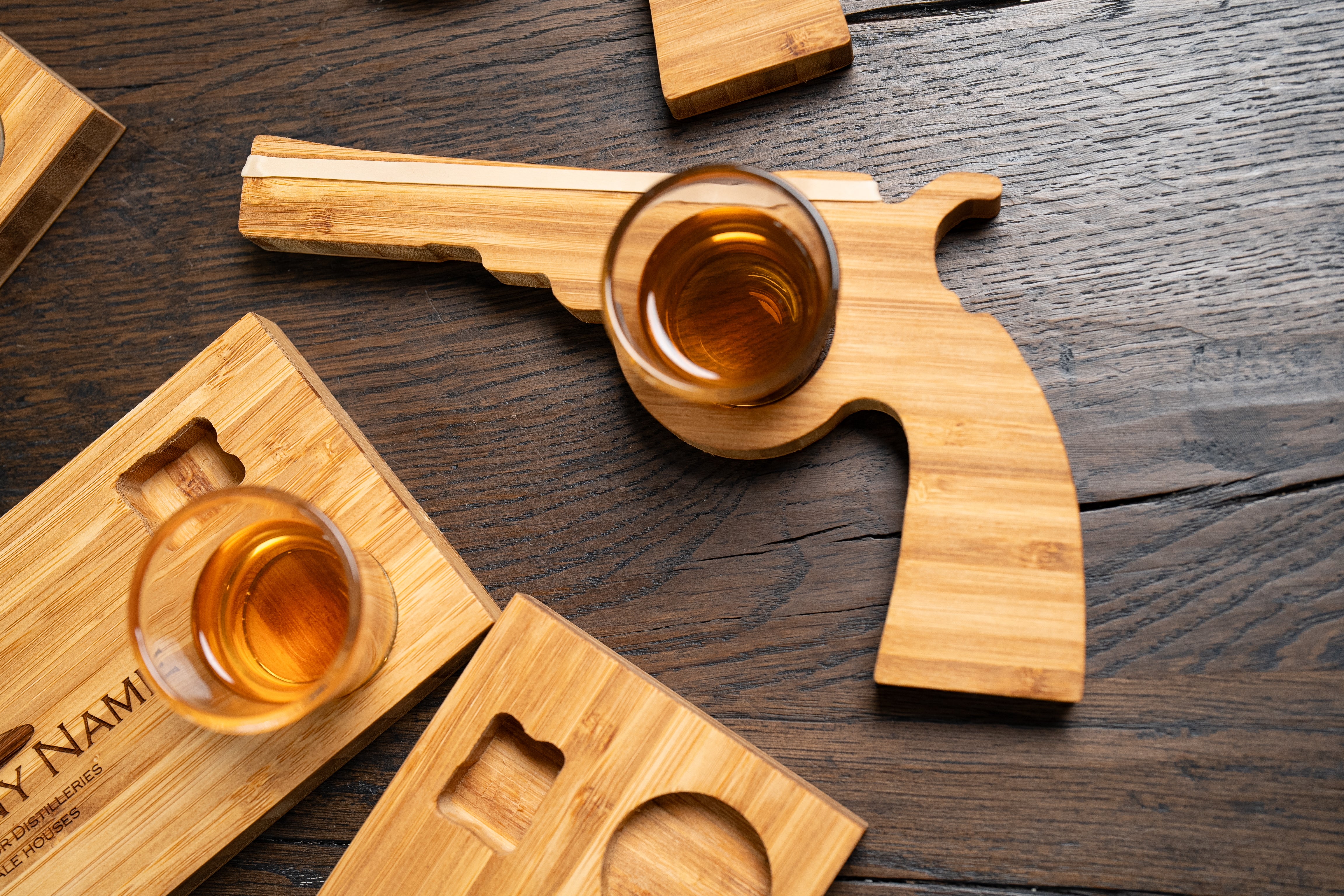 Six Shooter and Shoot Your Shot Serving Tray