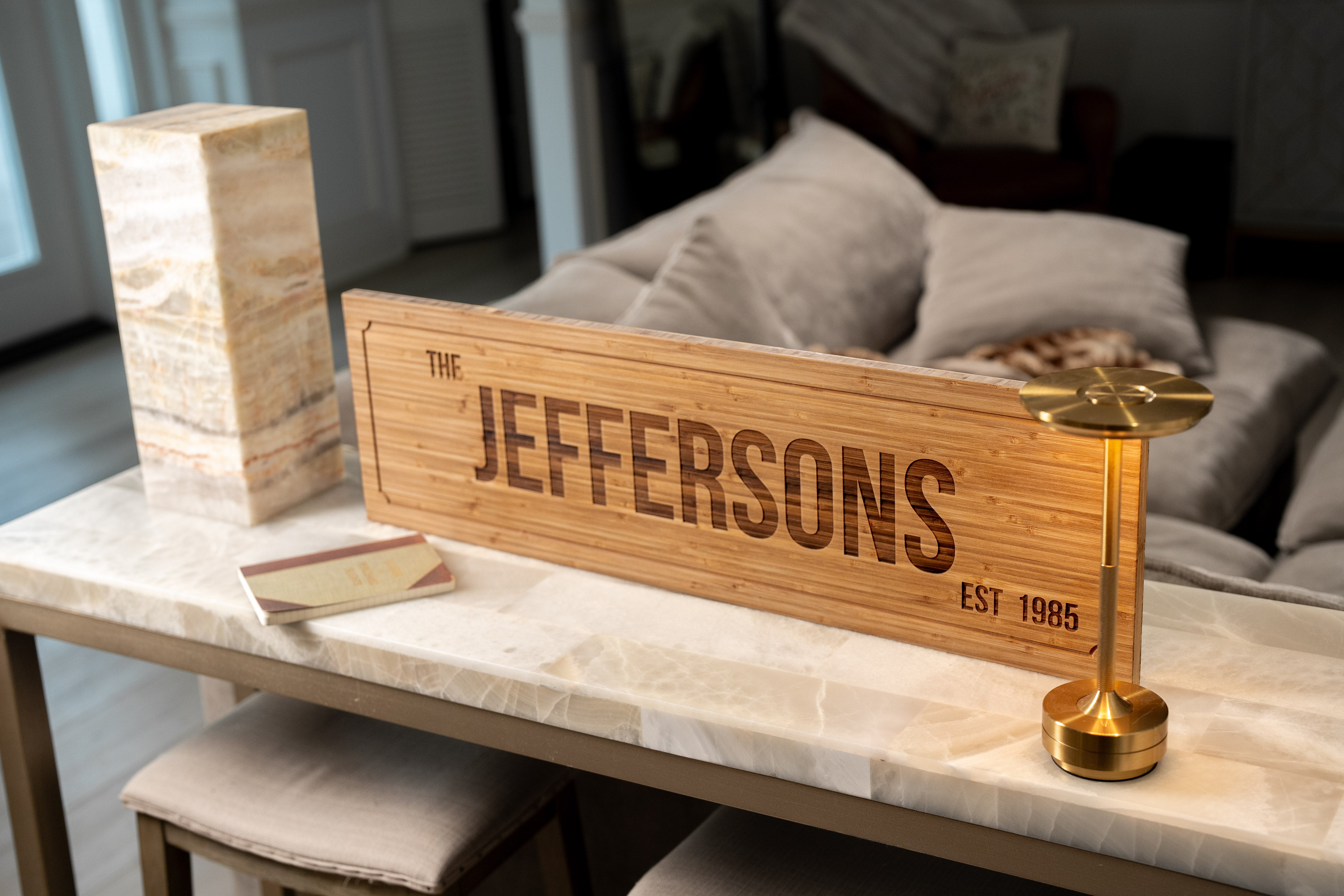 Personalized Family Name Signs