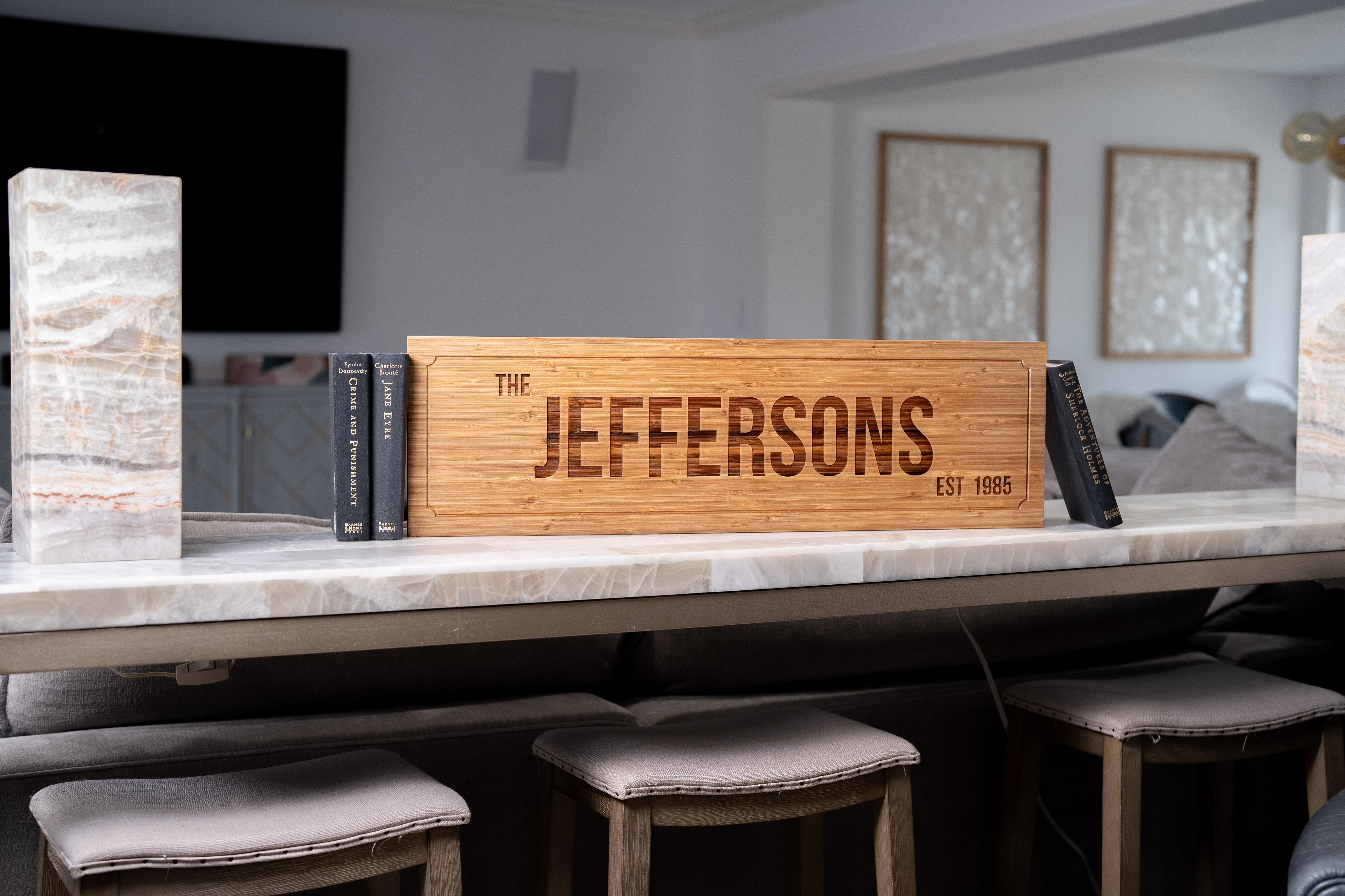 Personalized Family Name Signs