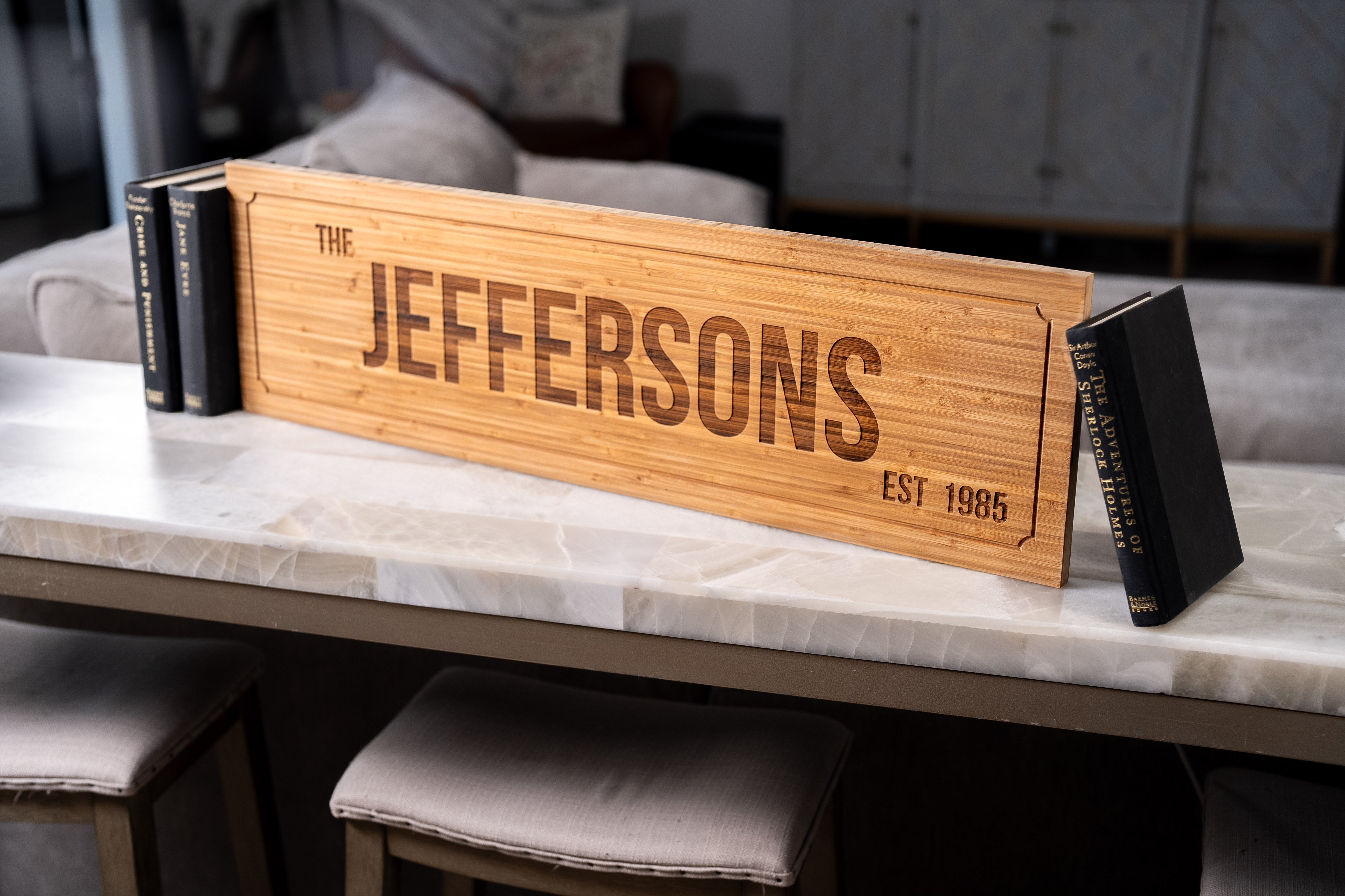 Personalized Family Name Signs