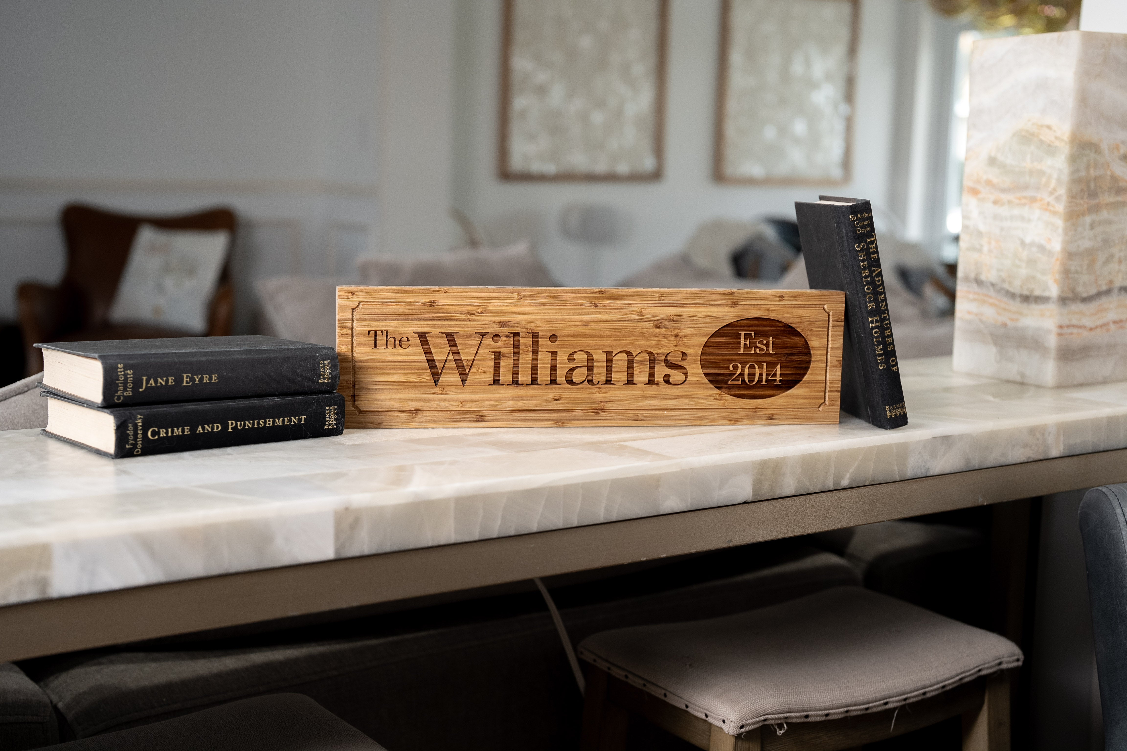 Personalized Family Name Signs