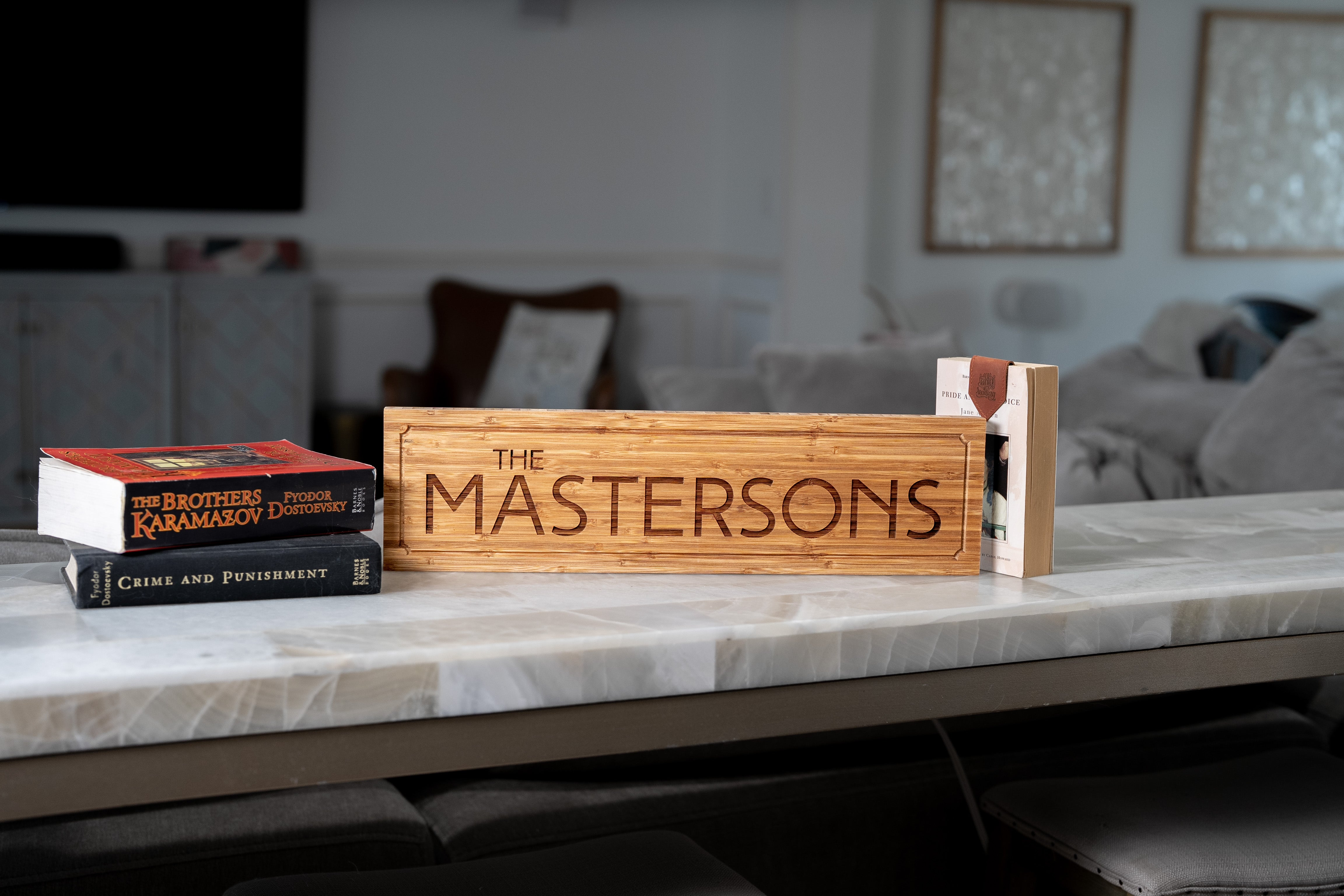 Personalized Family Name Signs