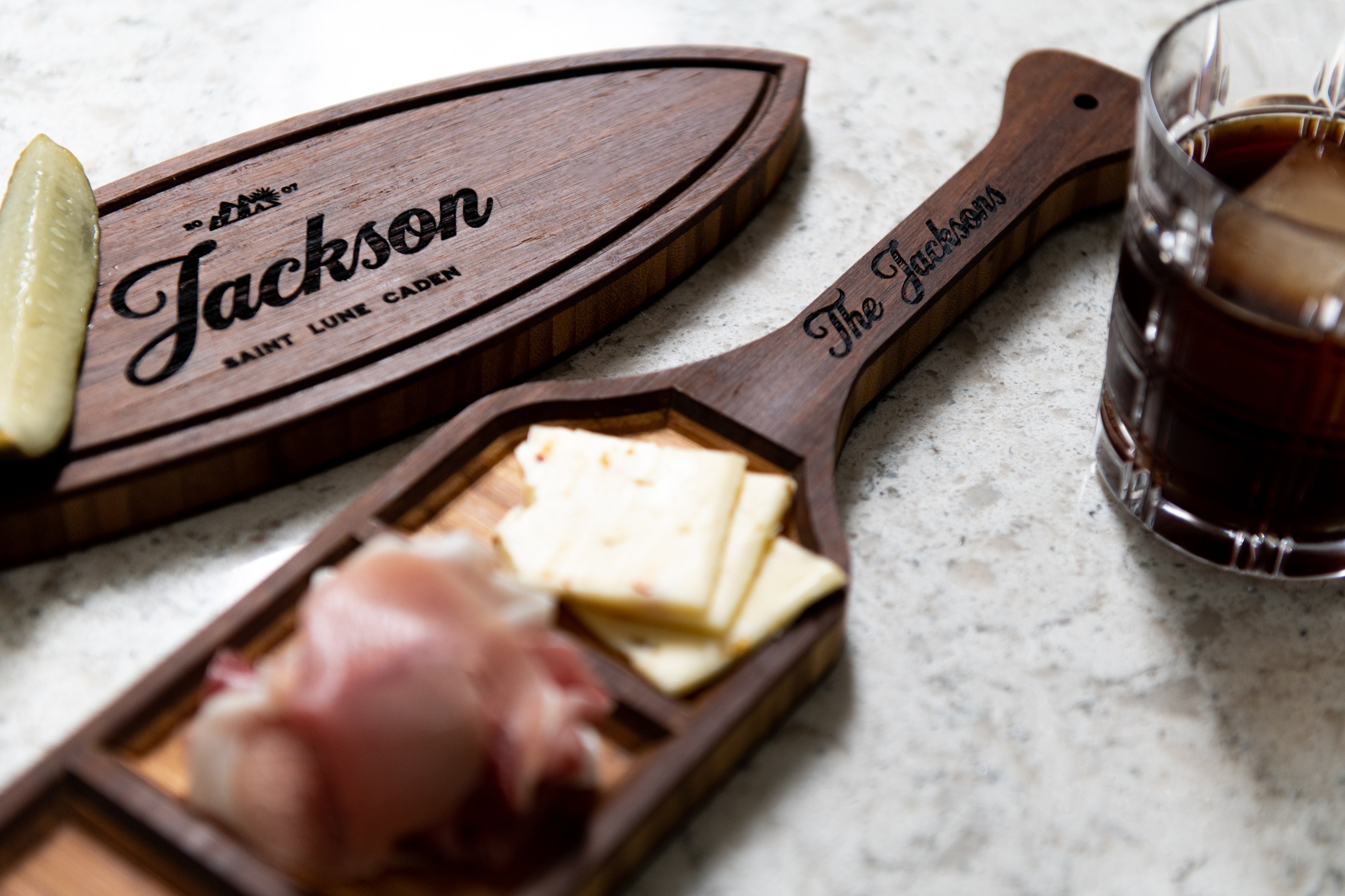 Paddle and Surf Hors D'oeuvre Trays