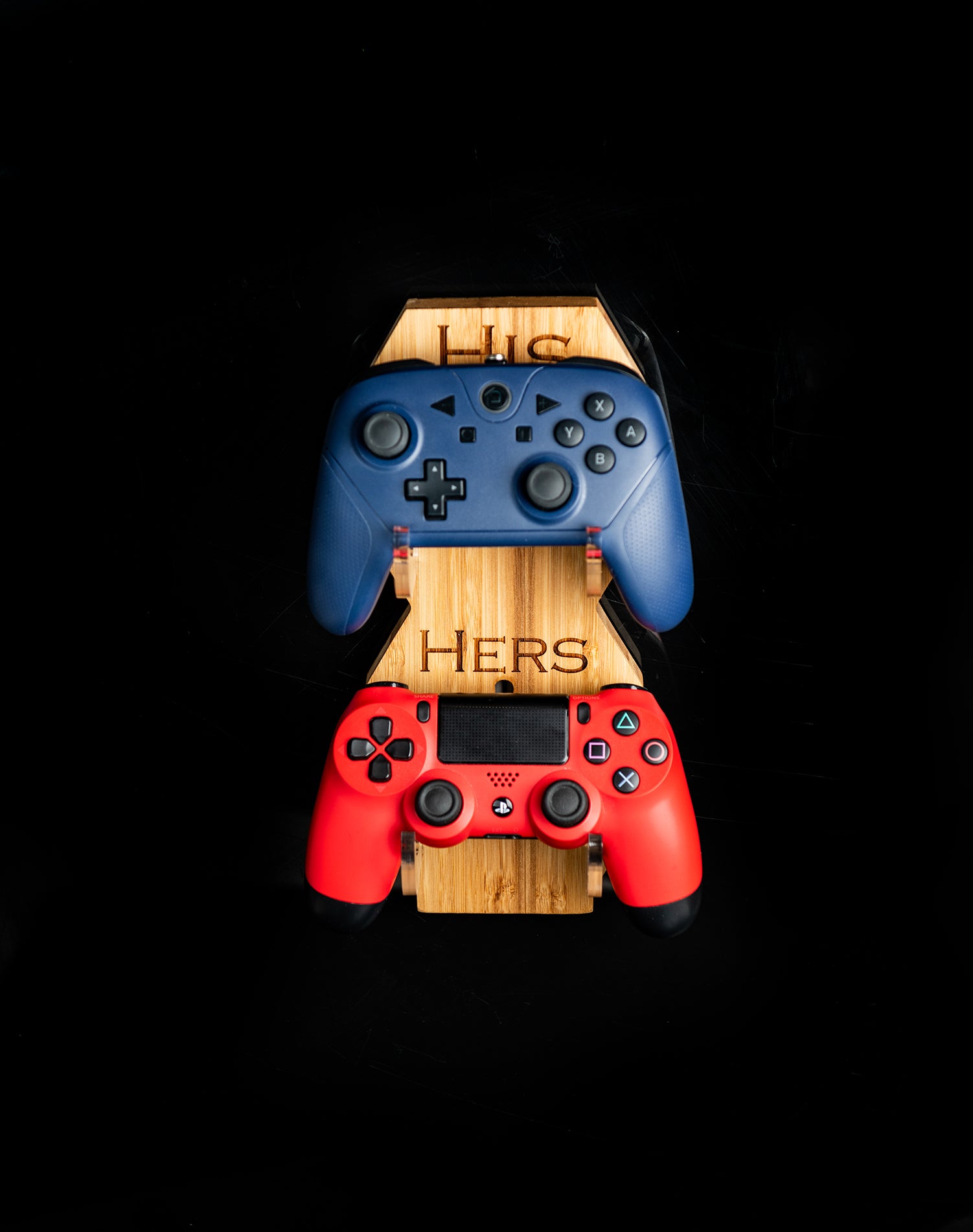 Personalized Controller Home Base Wall Mount for Gaming