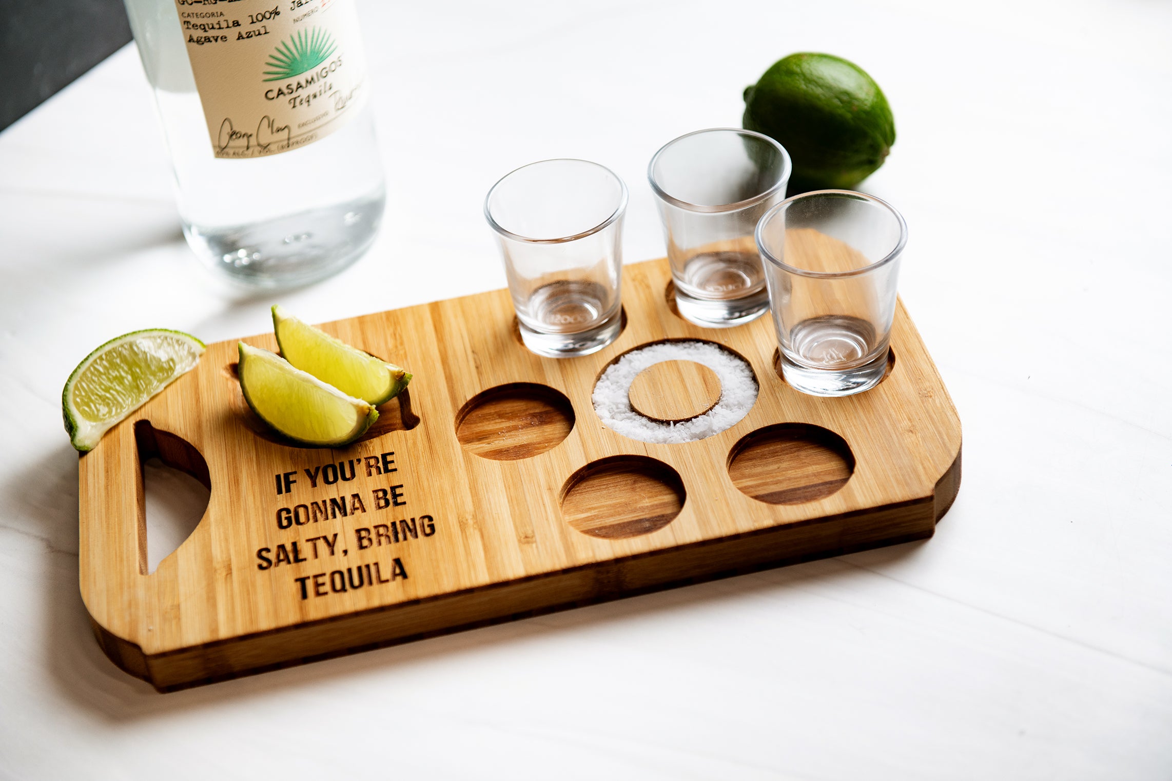 Personalized Round O' Shots Board