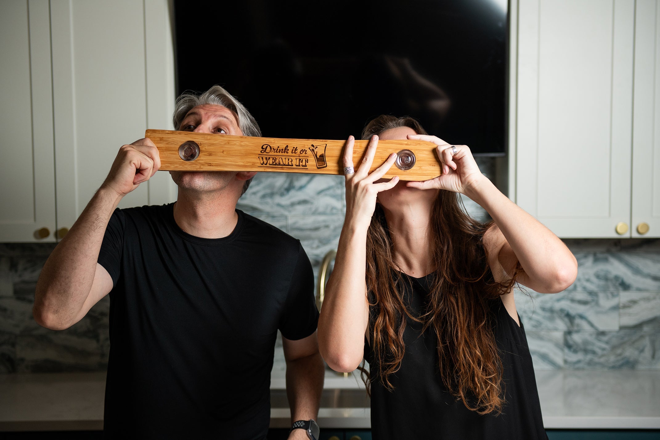 Personalized Wood Shot Plank