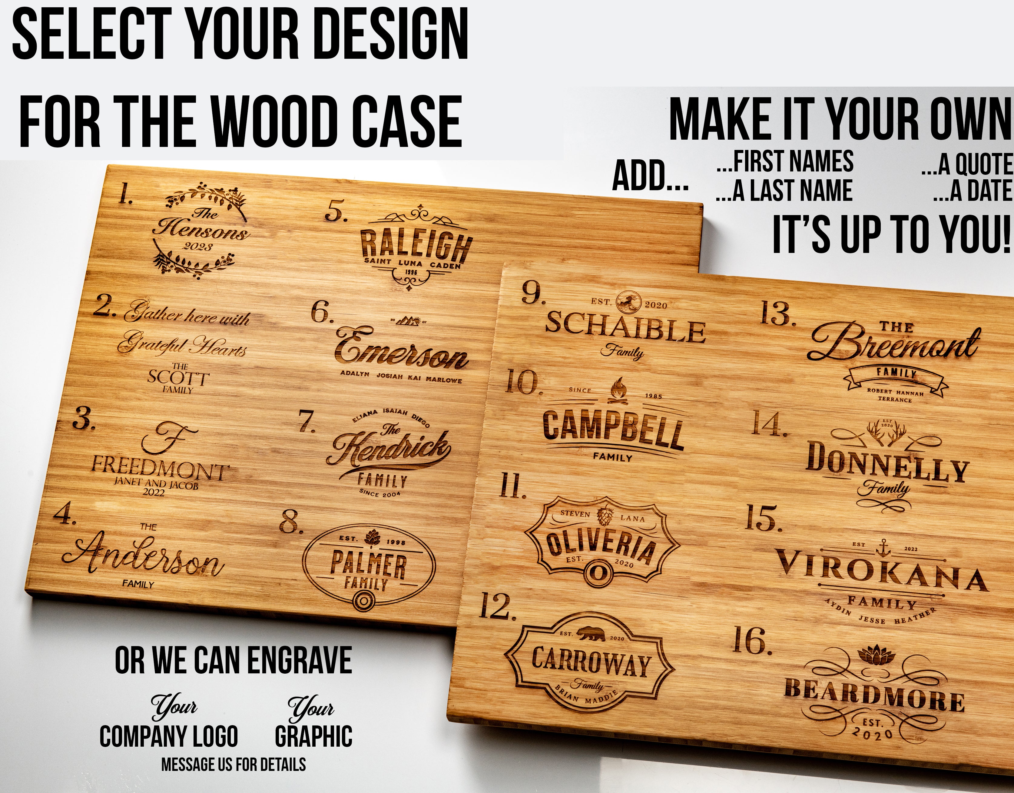 Personalized Complete BBQ Grill Tool Kit Set With Wood Case