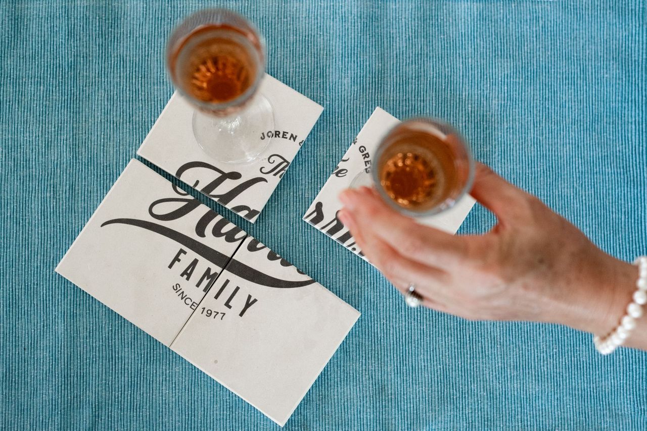Limestone Personalized Coasters