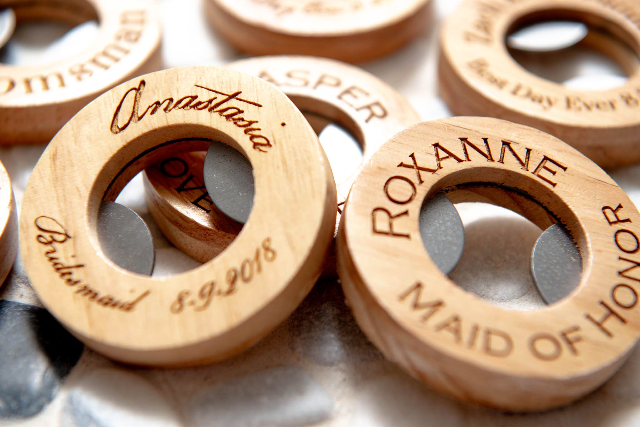 Round Corkscrew Bottle Opener