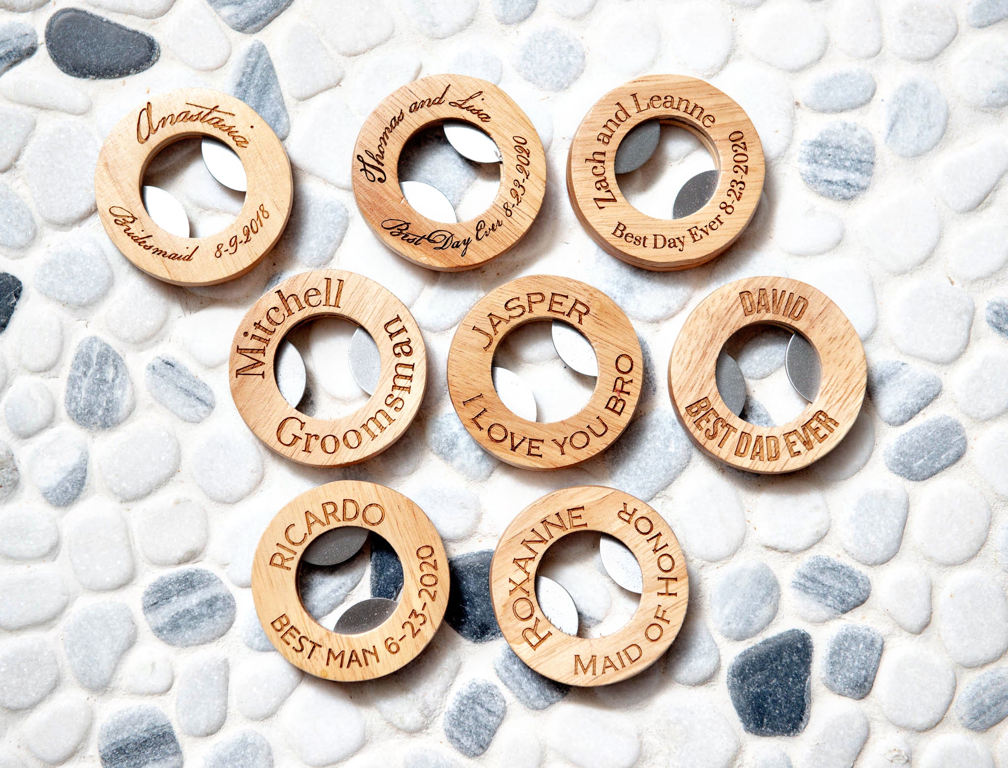 Round Corkscrew Bottle Opener