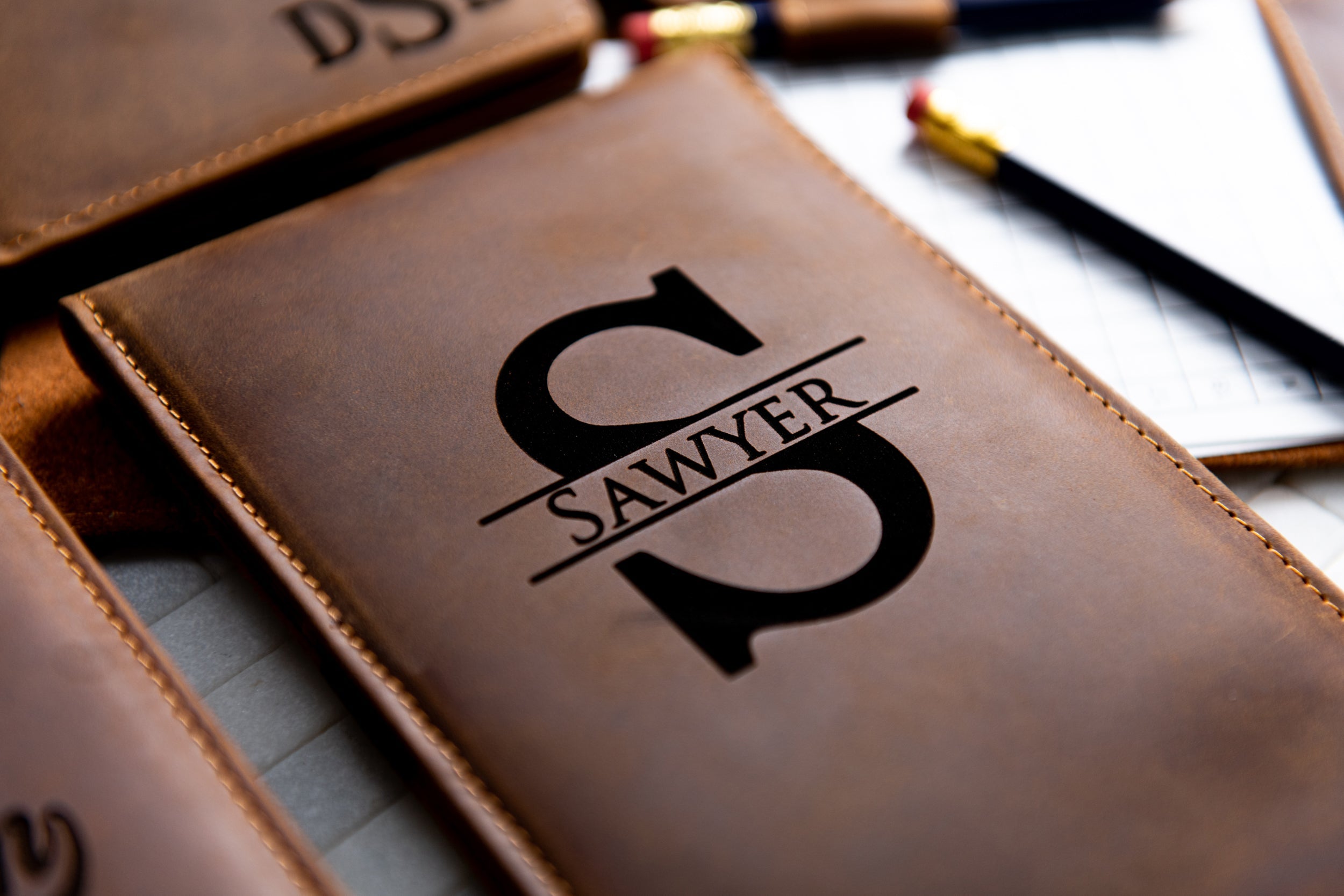 Personalized Golf Scorecard & Yardage Book Holder The Copperhead