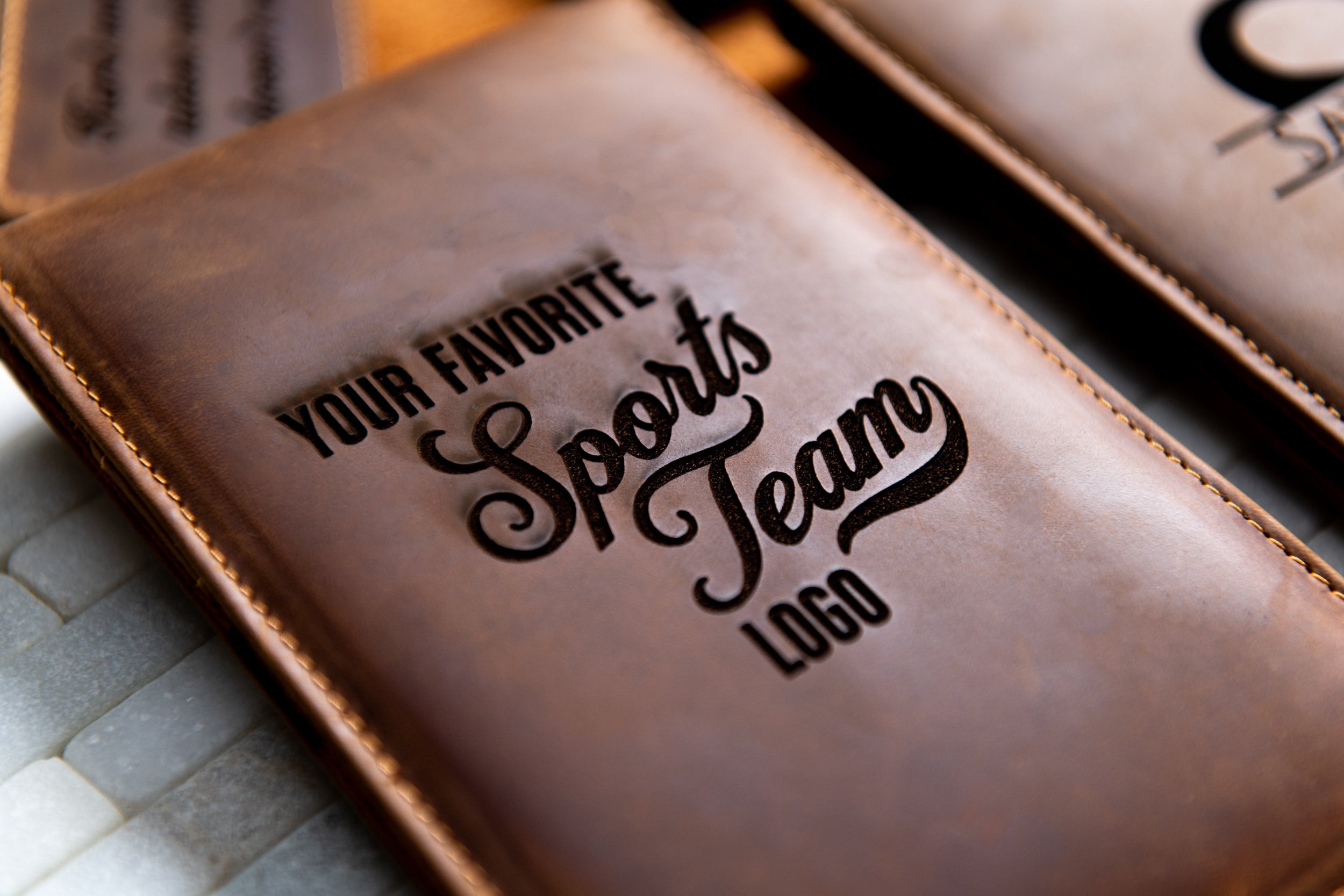 Personalized Golf Scorecard & Yardage Book Holder The Copperhead