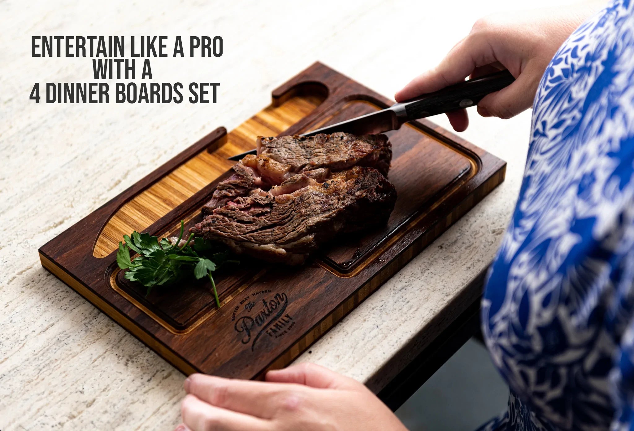 Personalized Serving and Prep Boards - 3 Styles and Gift Sets Available