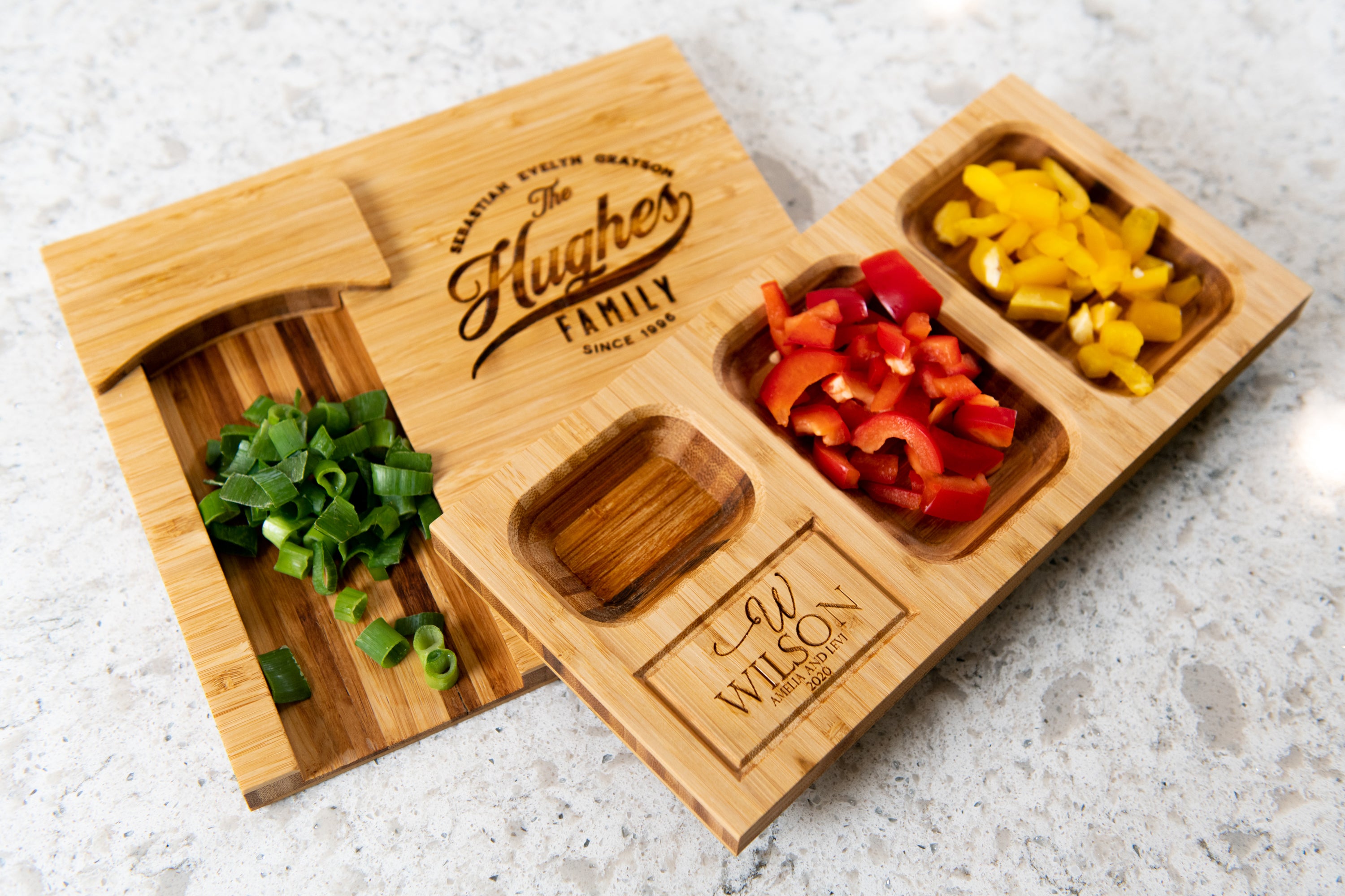 Personalized Mise En Place and Glissando Boards