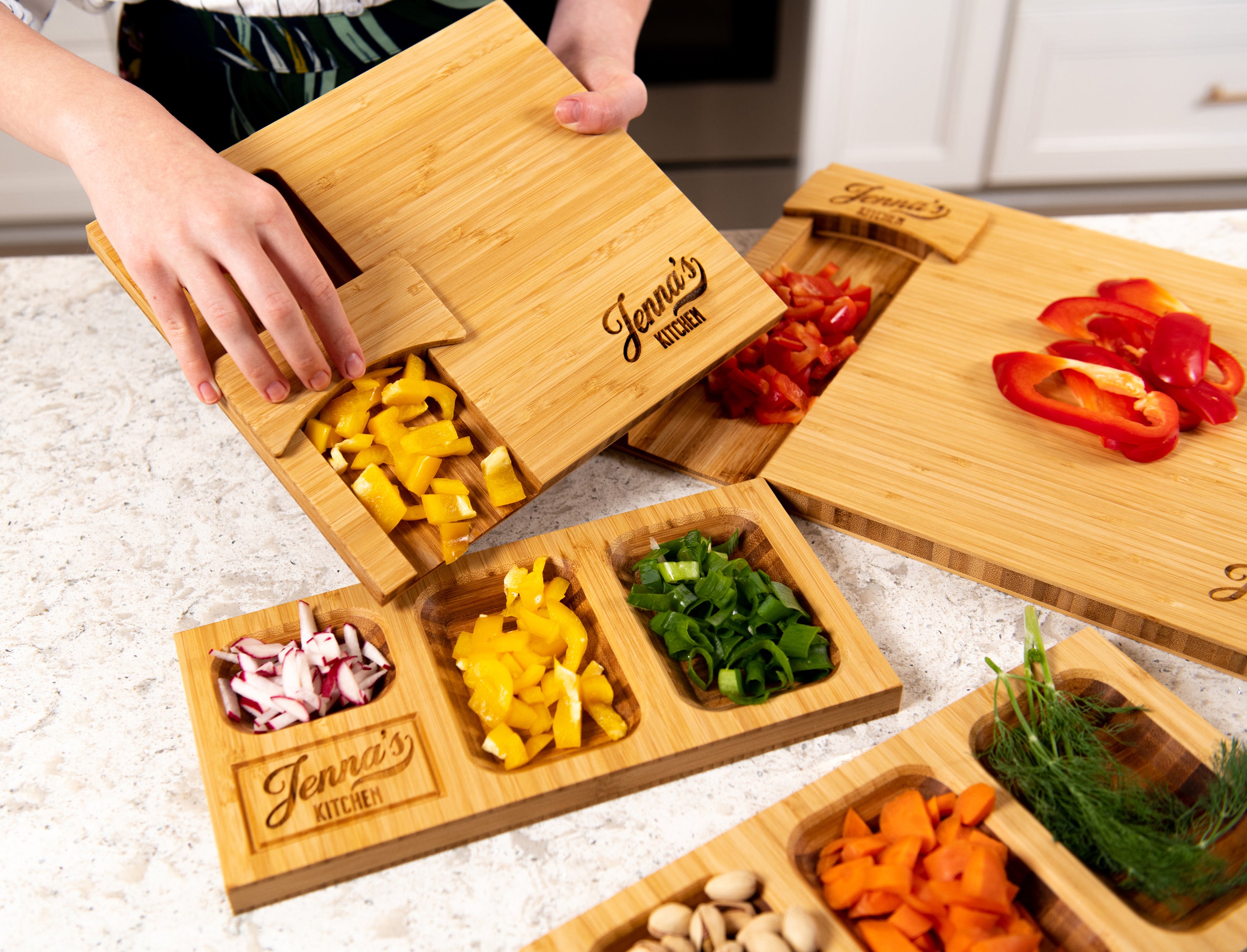 Personalized Mise En Place and Glissando Boards