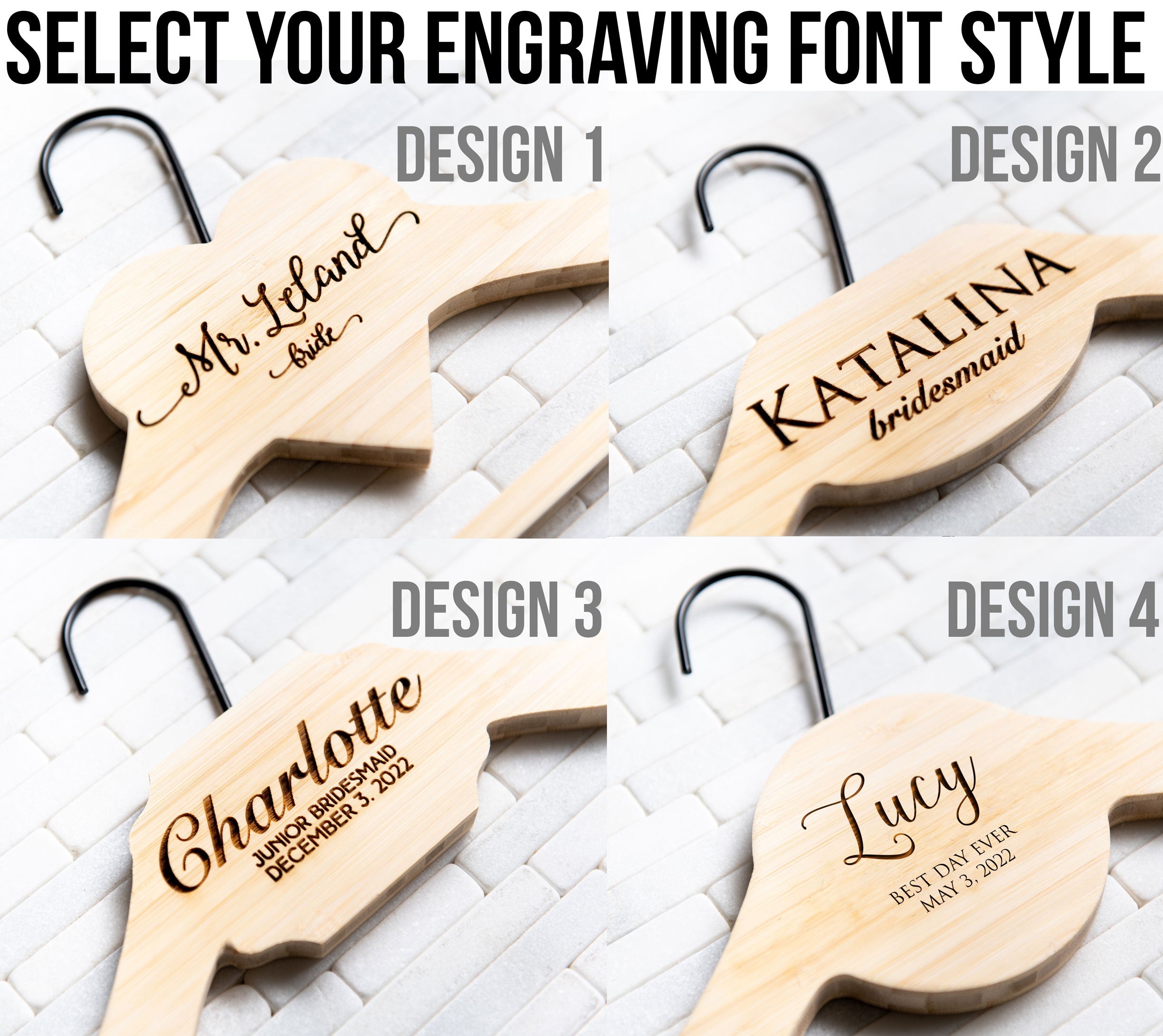 Woodwright Personalized Hanger | Engraved