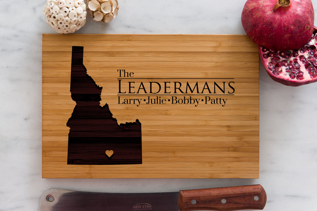 12 x 16 USA Engraved State Cutting Boards