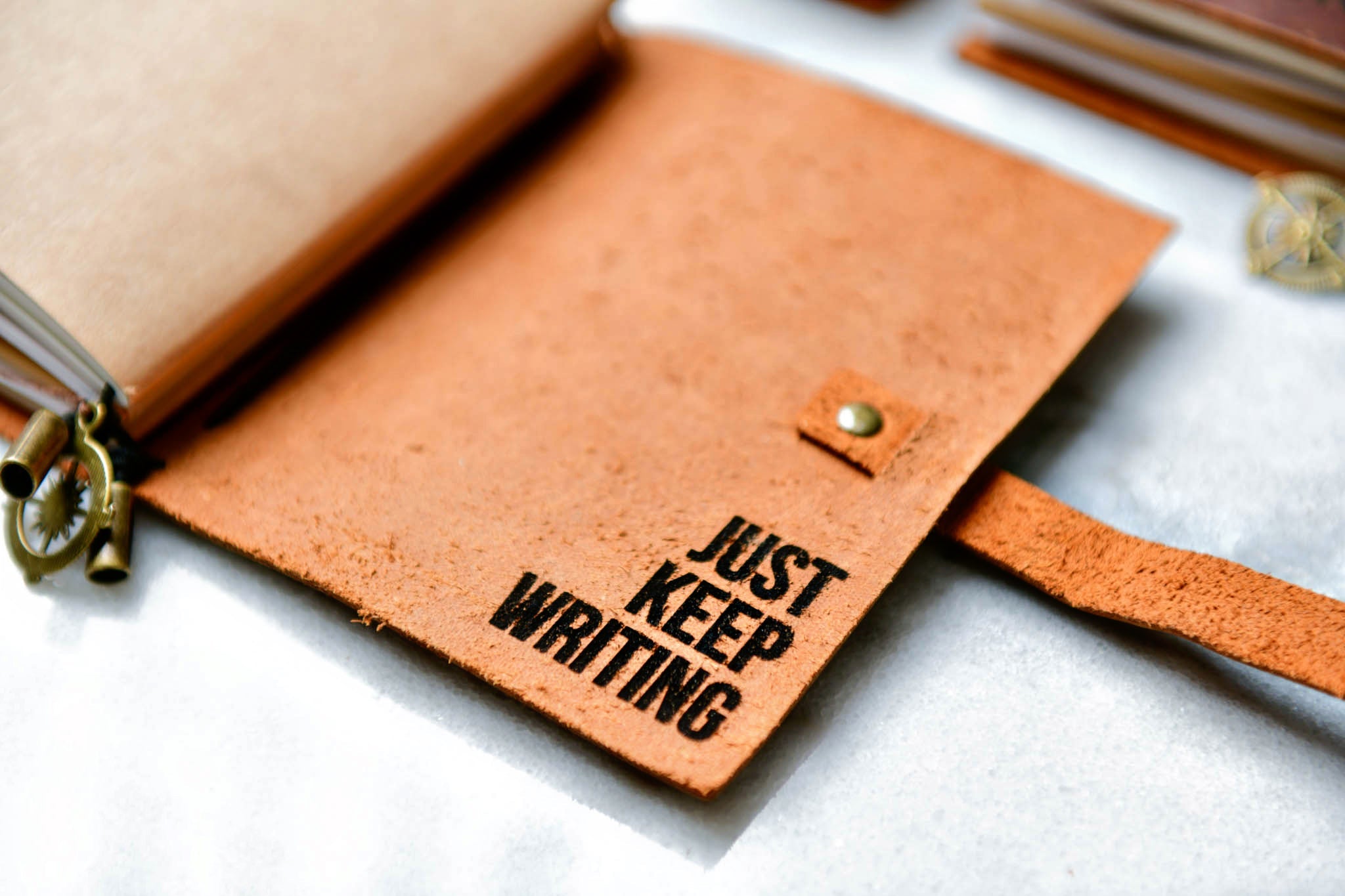 Personalized 3 in 1 Leather Notebook