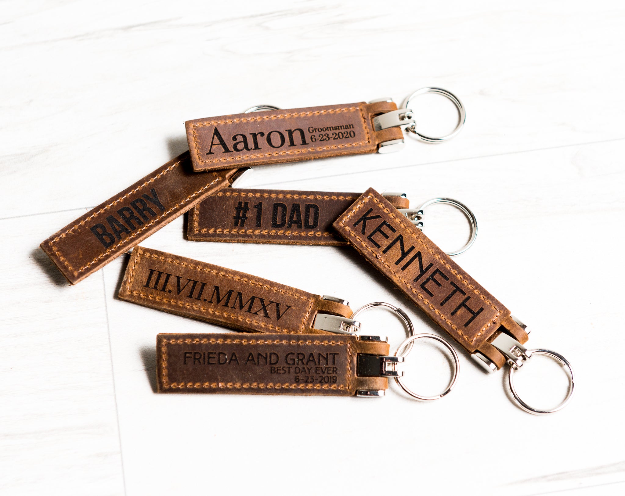 The Miami Personalized Keychain