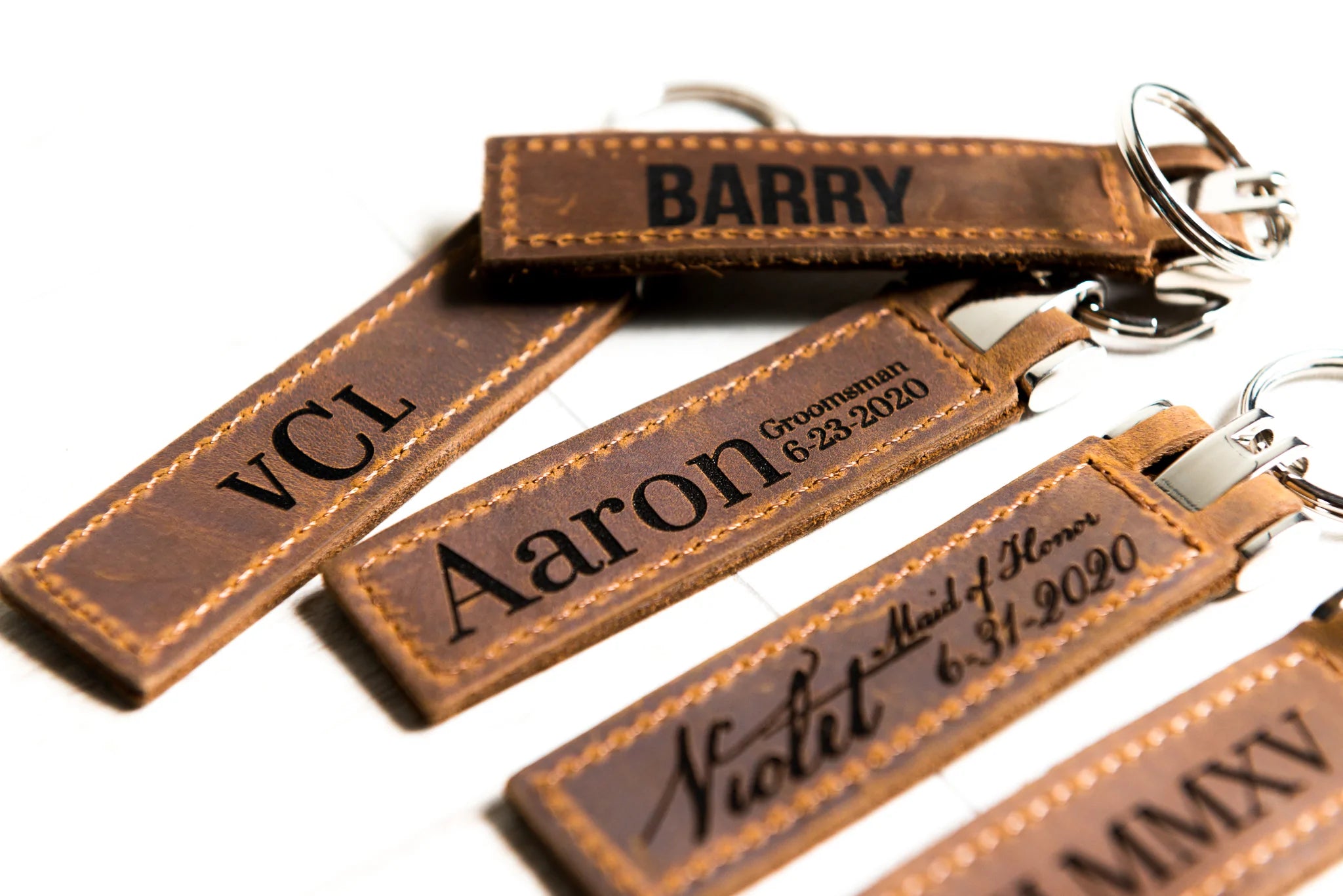 The Miami Personalized Keychain