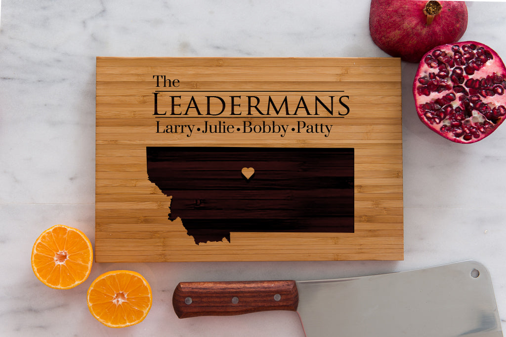 12 x 16 USA Engraved State Cutting Boards