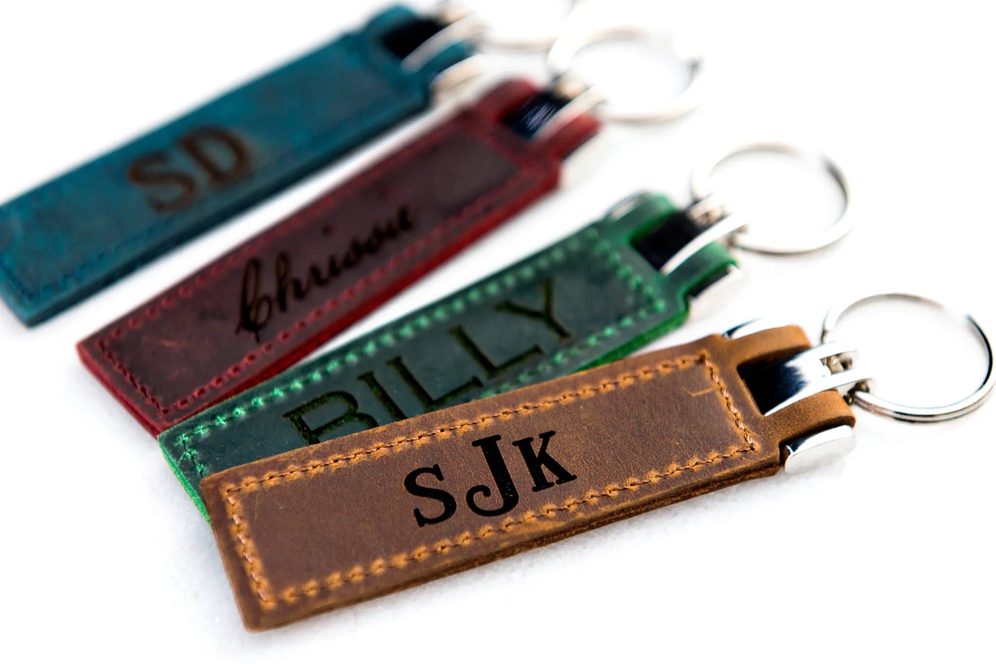 The Miami Personalized Keychain