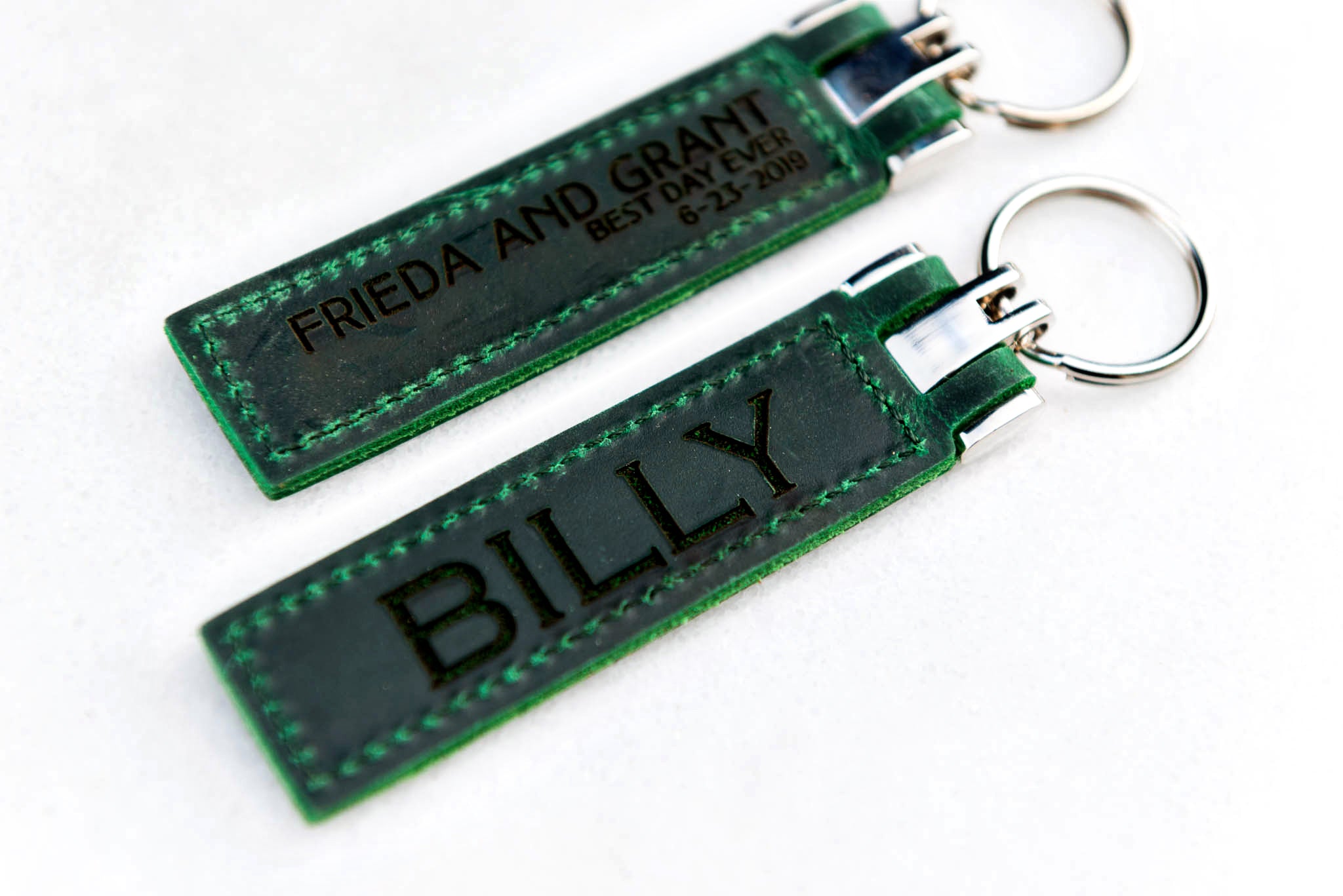 The Miami Personalized Keychain