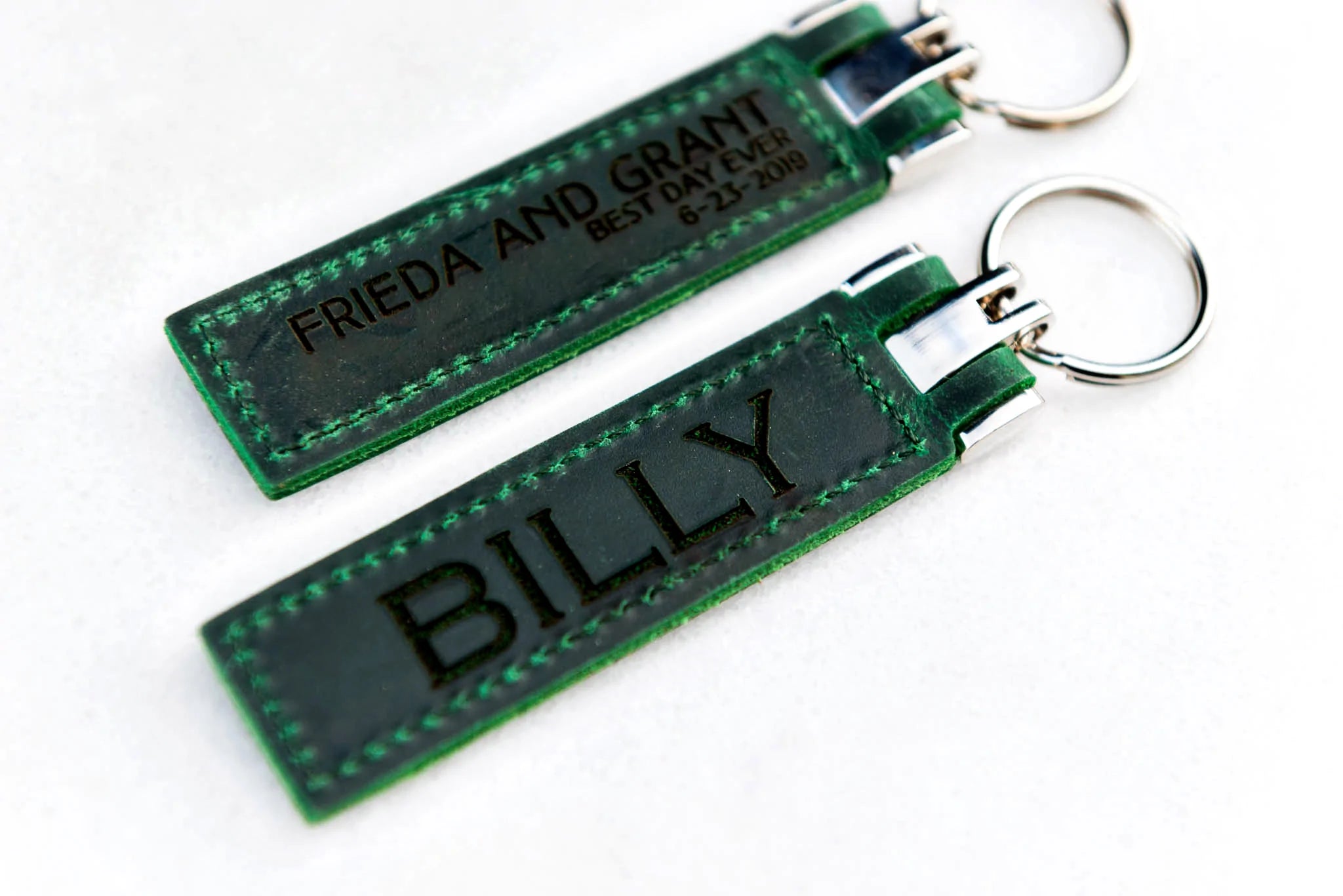 The Miami Personalized Keychain