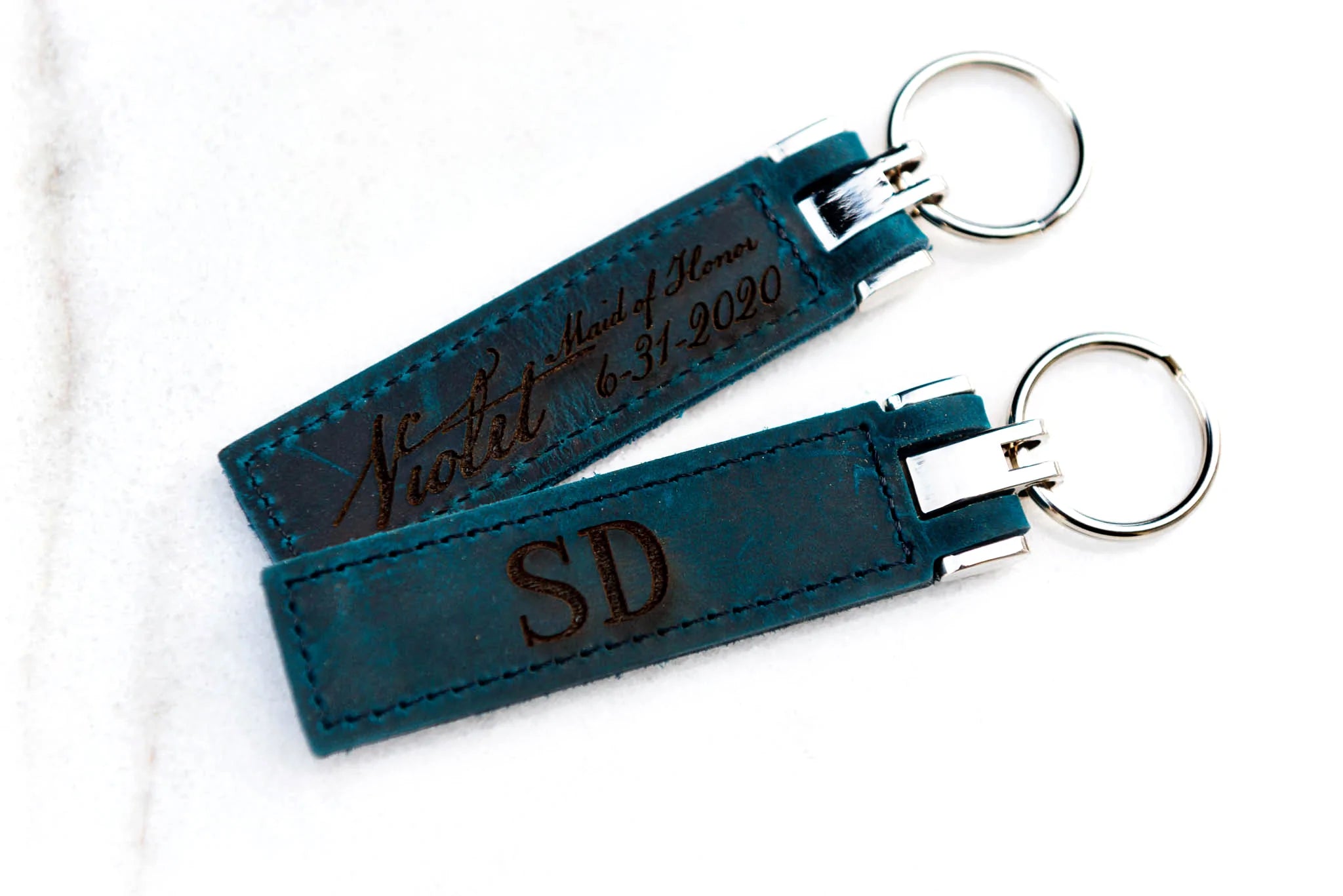 The Miami Personalized Keychain