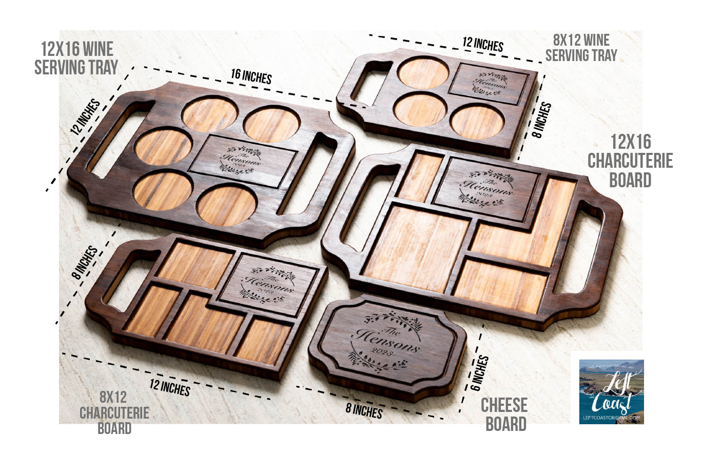 Personalized Drink Serving Tray