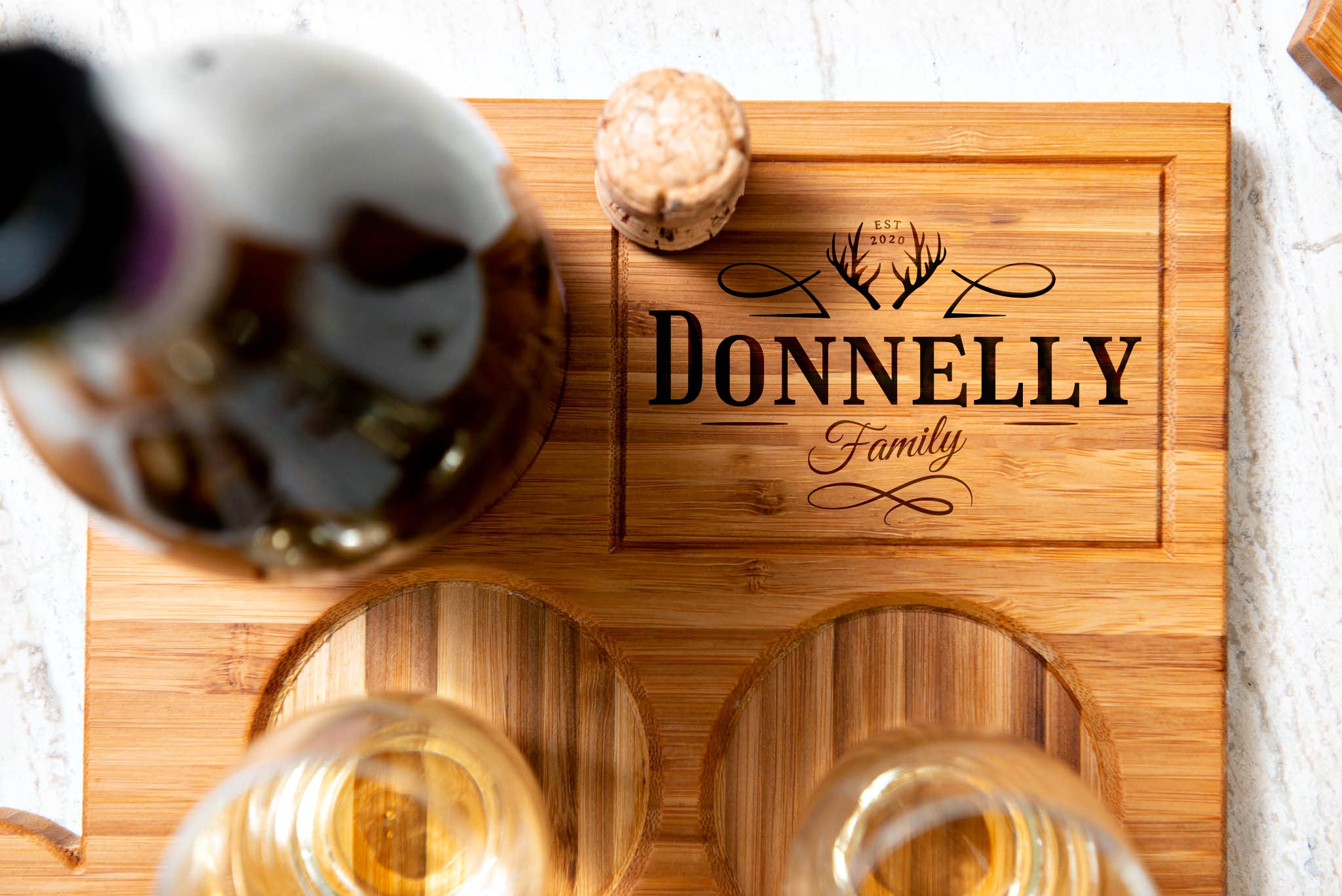 Personalized Drink Serving Tray
