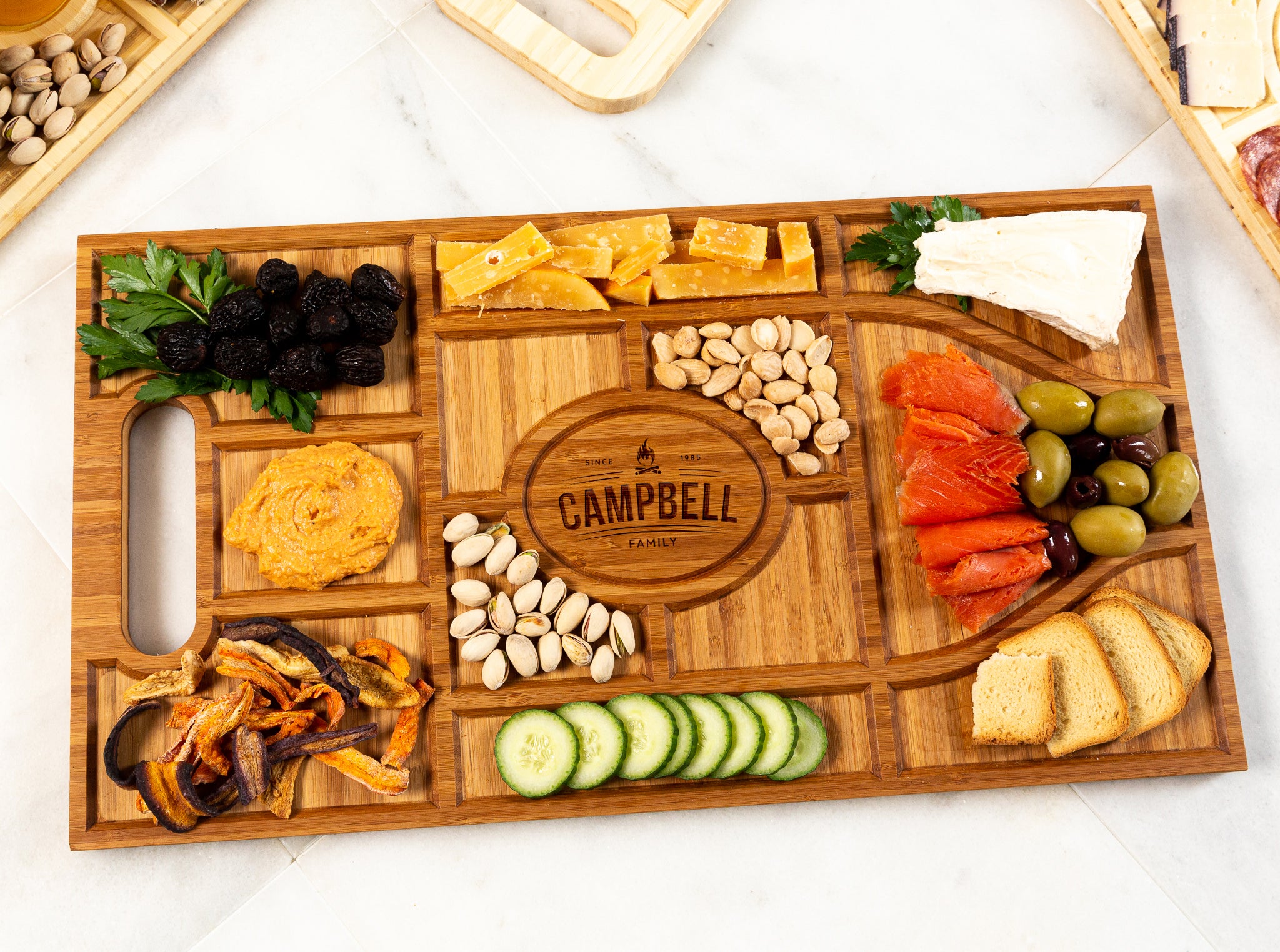 Beer Flight and Charcuterie Plank Gift Set
