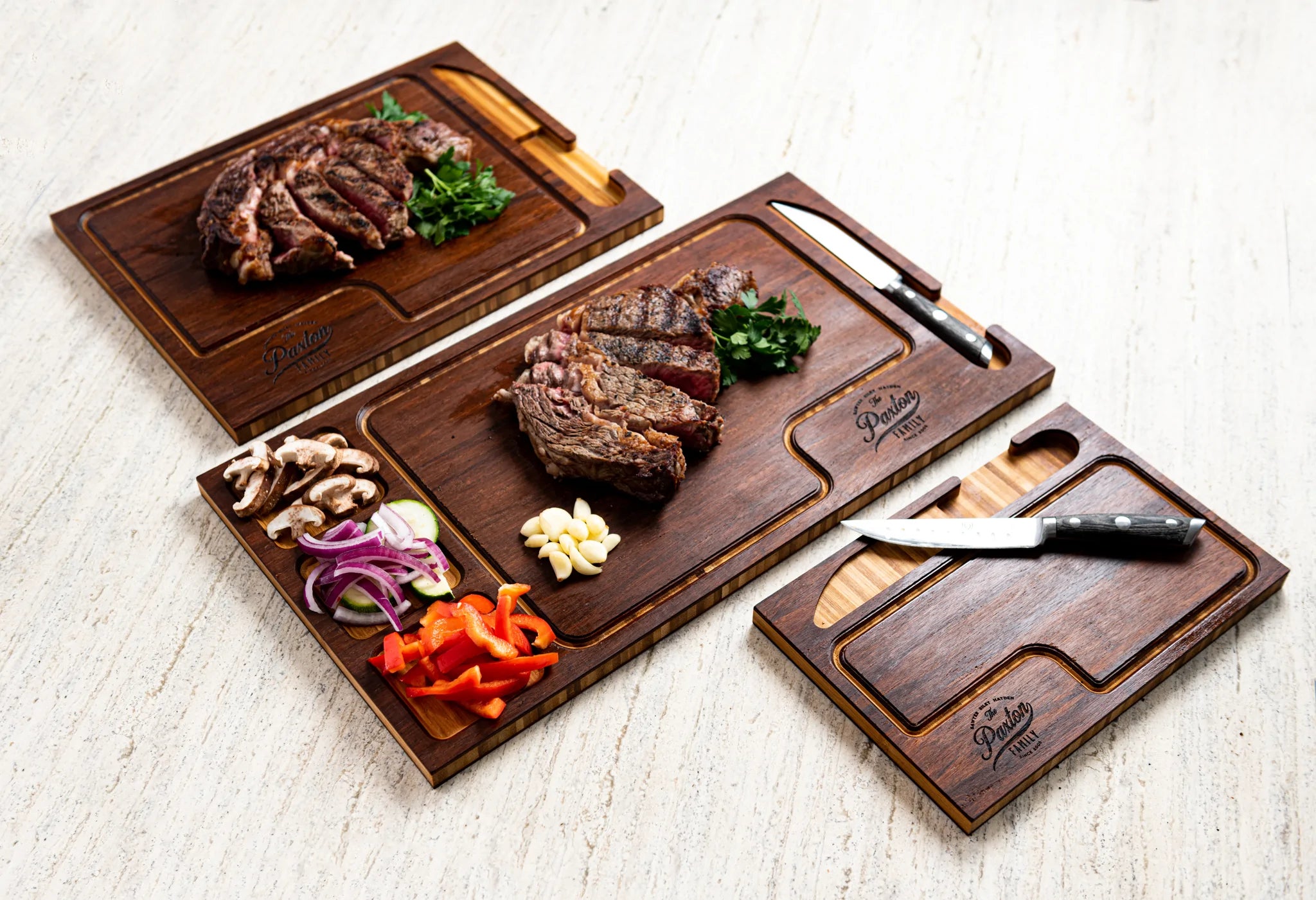 Personalized Serving and Prep Boards - 3 Styles and Gift Sets Available